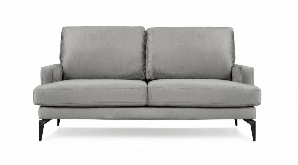 Matilda Two Seater Sofa, Grey Vivense London