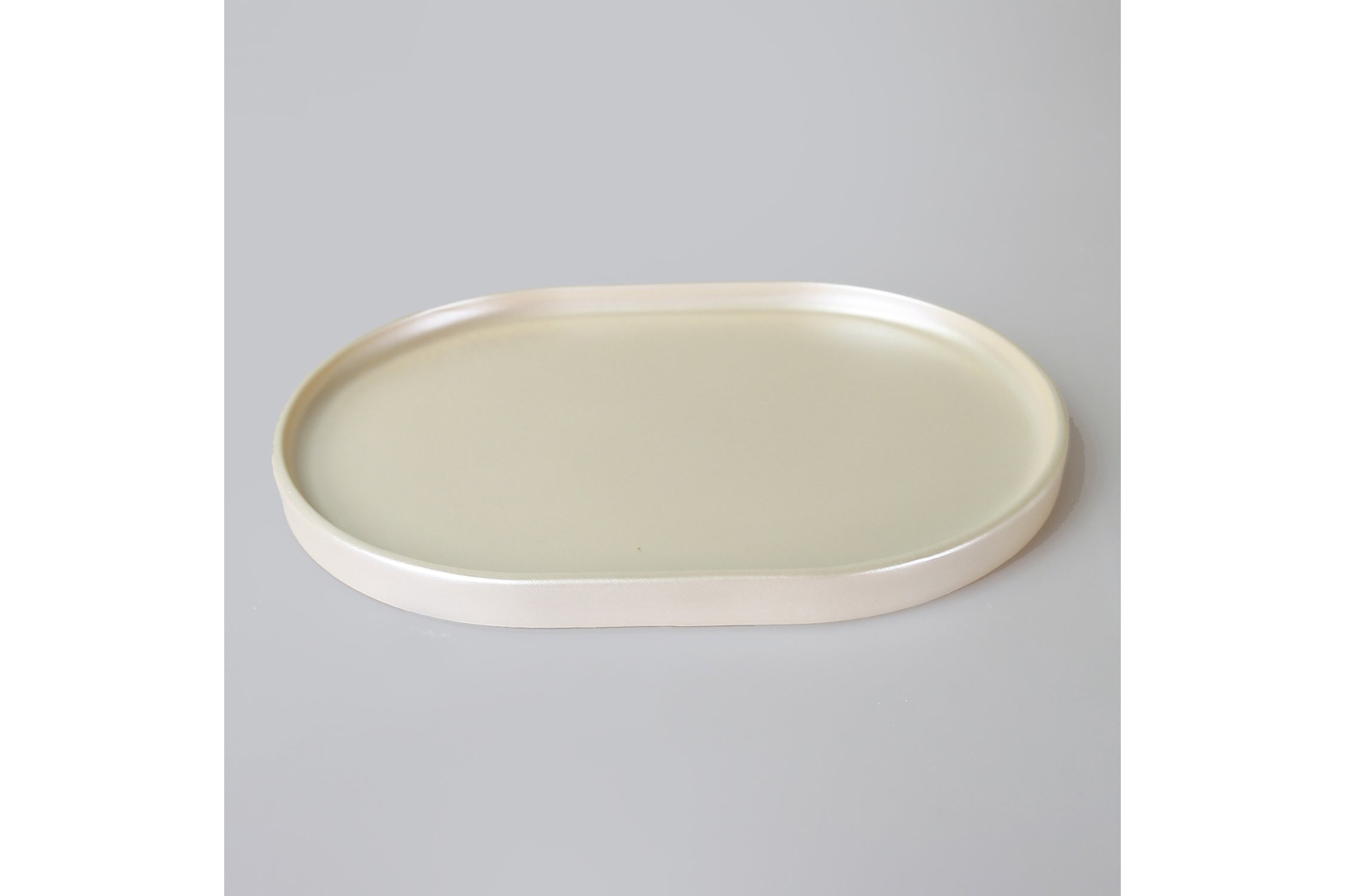 Victoria Oval Tepsi- Büyük- İnci -1