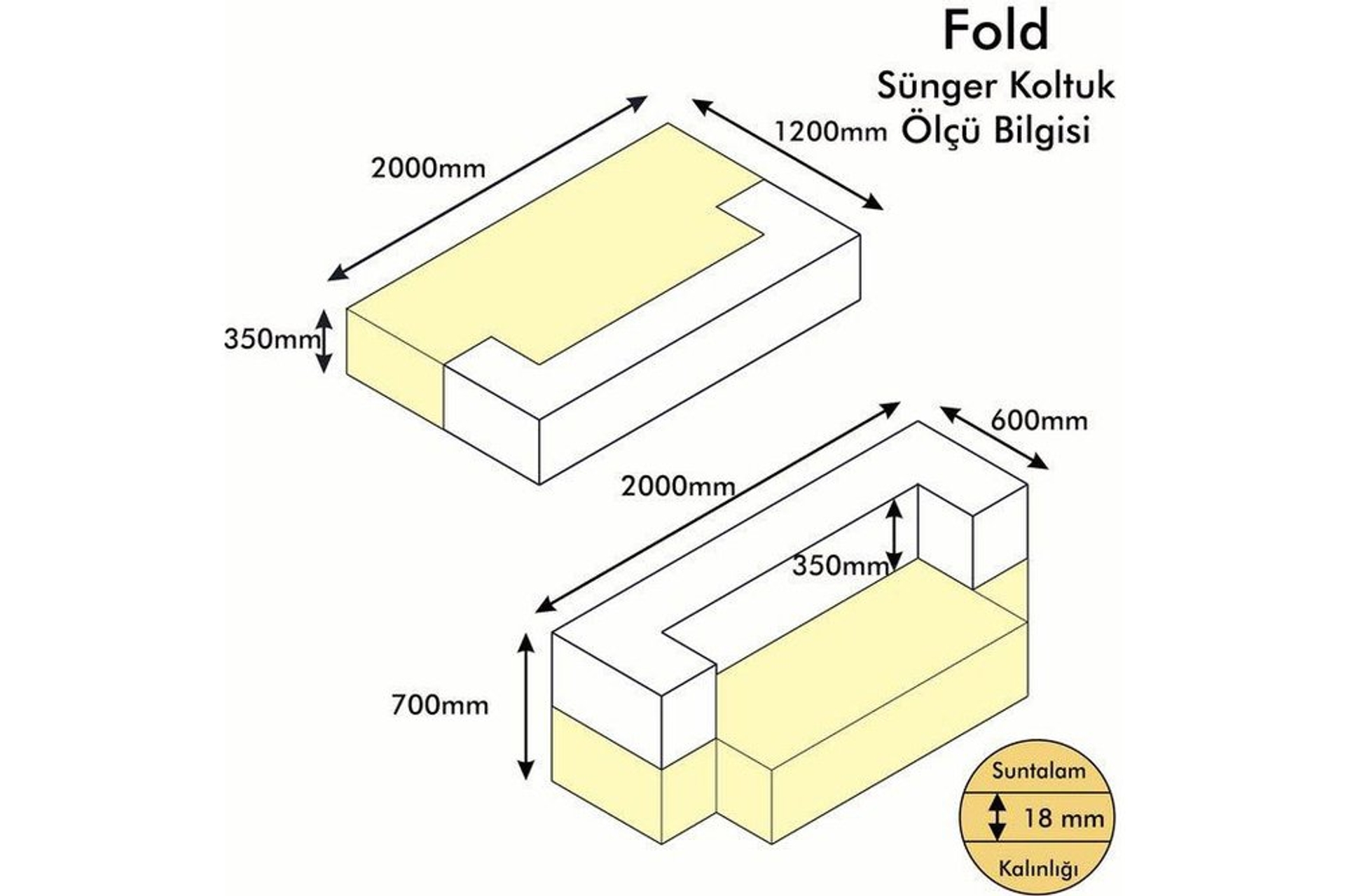 fold sunger katlanir koltuk fiyati vivense