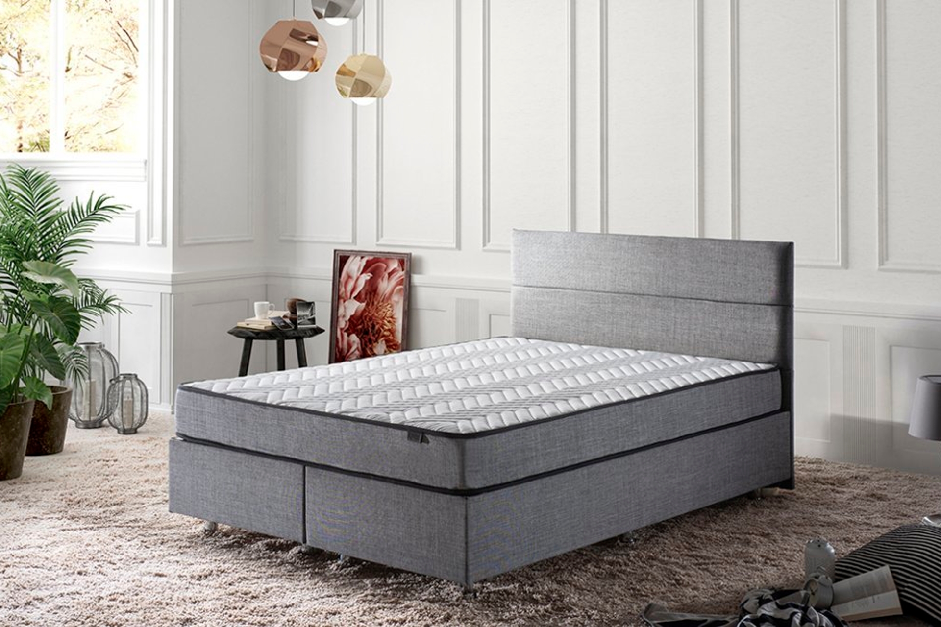 NİRON SİLVER TEK KİŞİLİK FULL ORTOPEDİK SERT YATAK 90X190