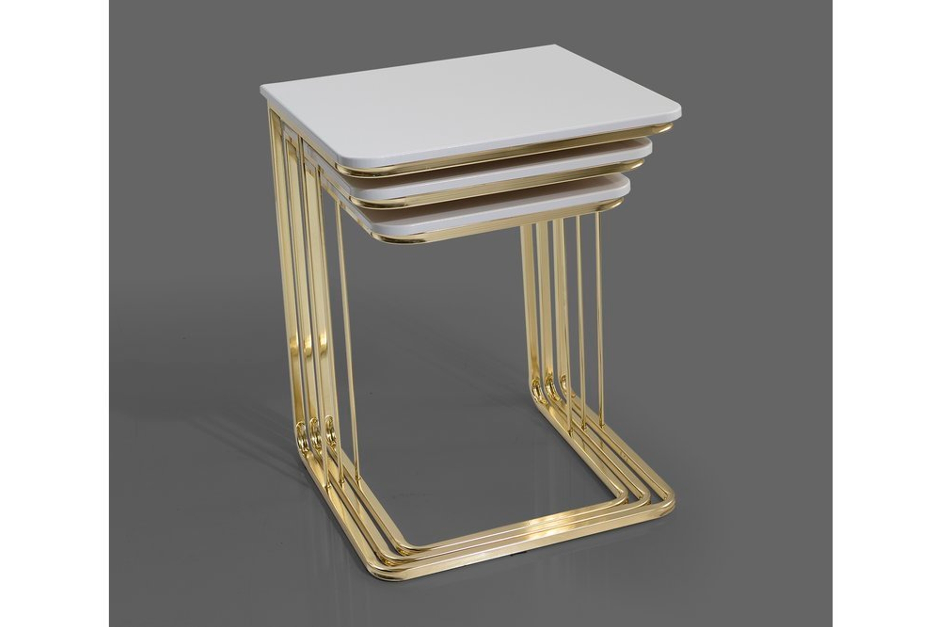 Veys Cora Zettafelset , 3-delig, Wit