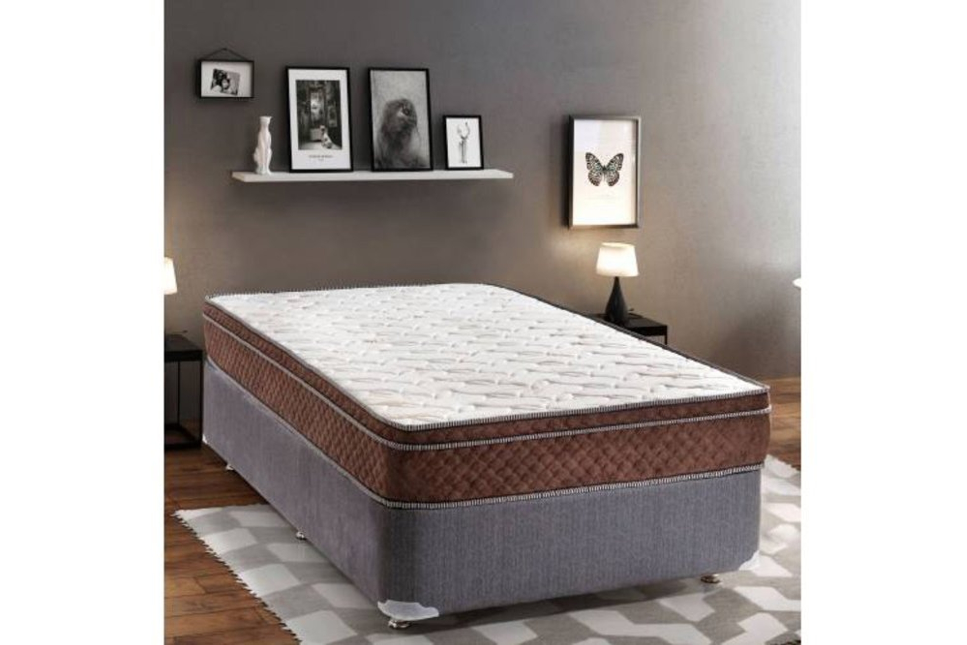 heyner bamboo kus tuyu pedli lux ortopedik tek kisilik yayli yatak 90x190 fiyati vivense