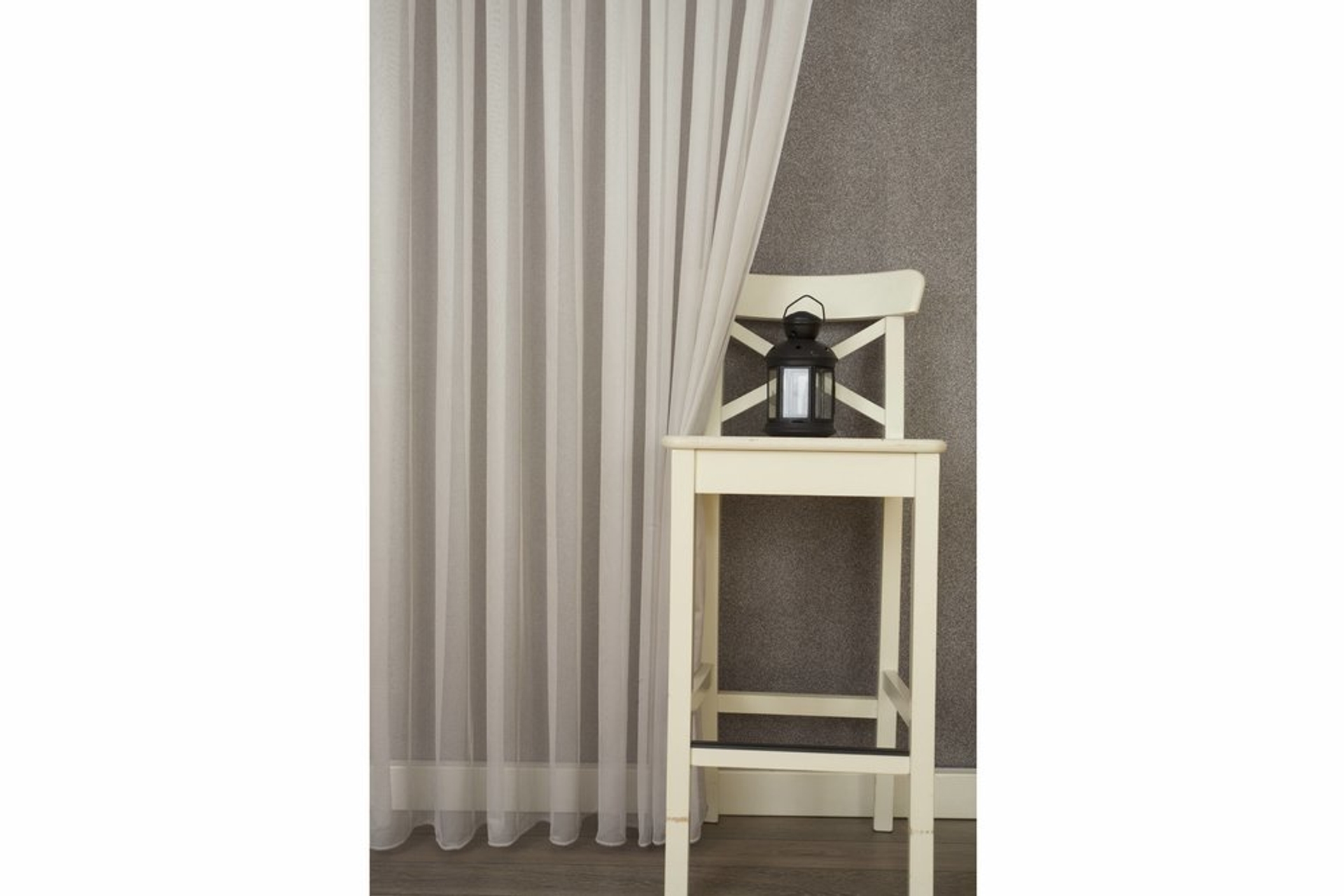 Massarelli Etamin Tül Gümüş  1-2-5 Orta Sık Pile 350X260 -1