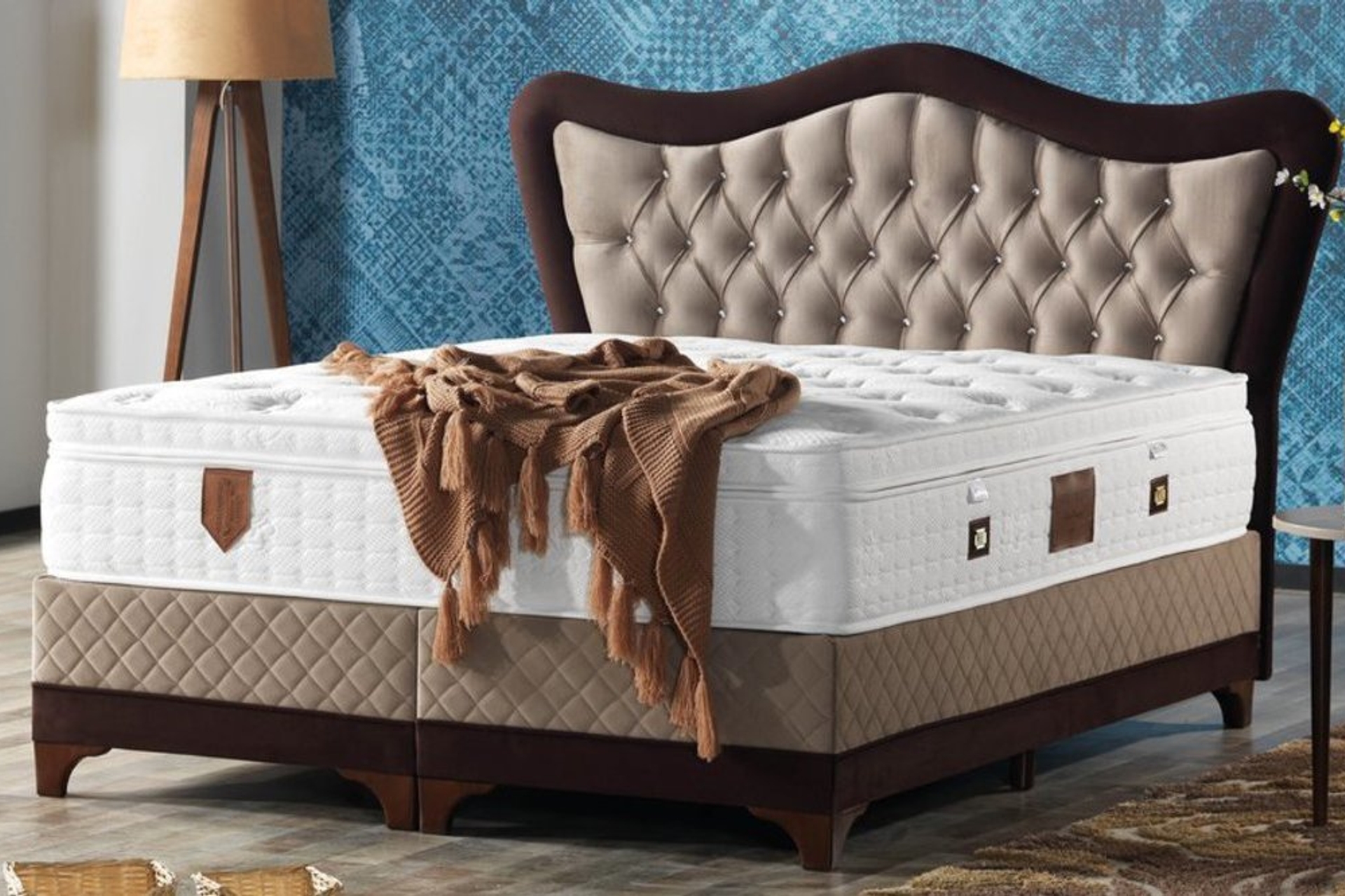 starline plus fermuarli pedli ultra full ortopedik yayli yatak 150x200 fiyati vivense