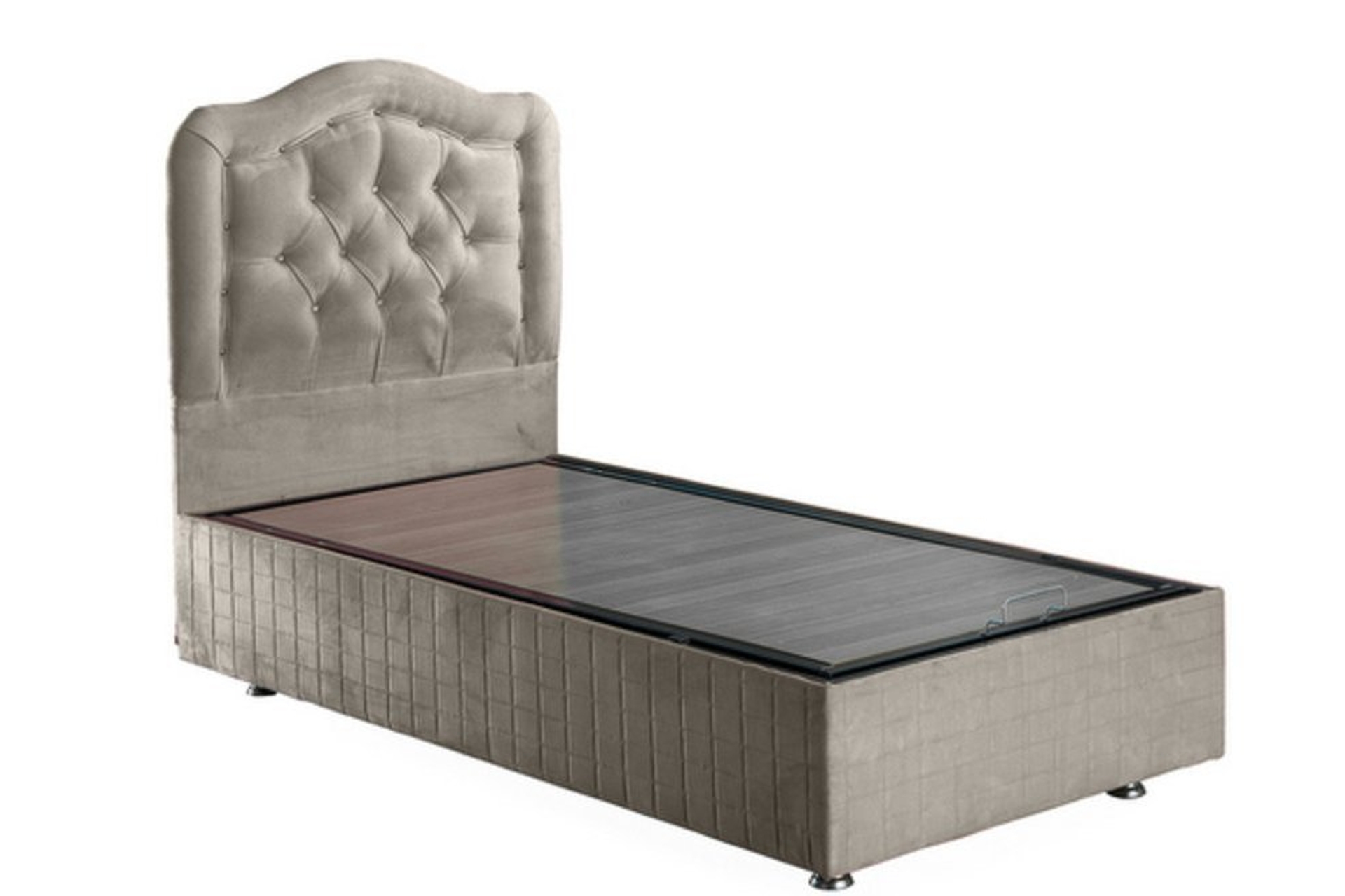 ŞAH GRİ BAZA + BAŞLIK + YATAK SETİ 180X200 FİYATI Vivense