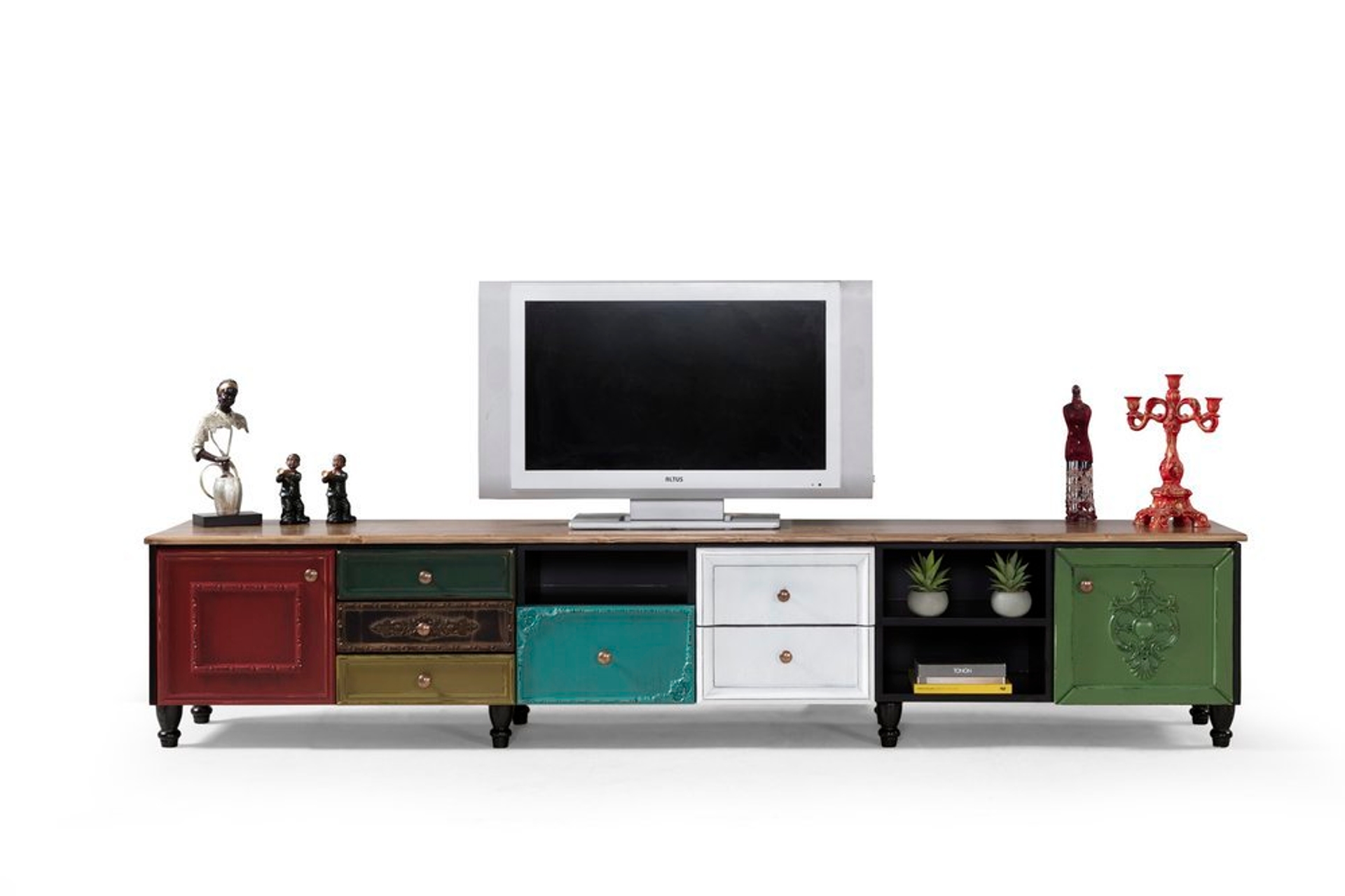 Lucky TV-Meubel met 6 Secties