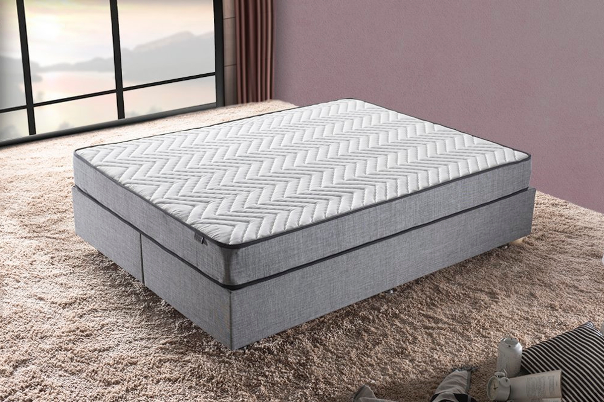 Niron Silver Tek Kisilik Full Ortopedik Sert Yatak 90x190 Fiyati Vivense