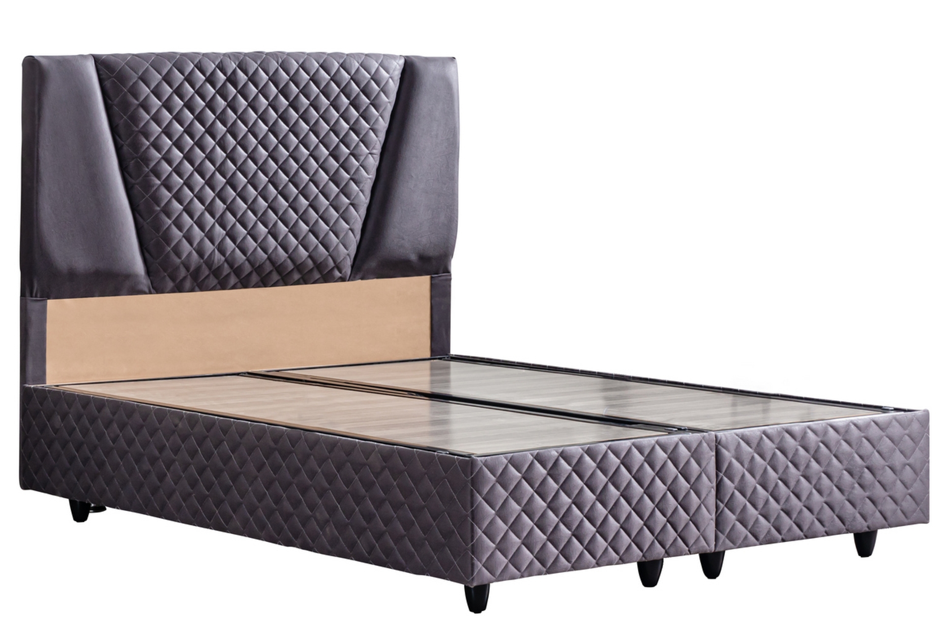 SIERRA BAZA BAŞLIK DELUXE YATAK SETİ ANTRASİT GRİ 120X200 FİYATI Vivense