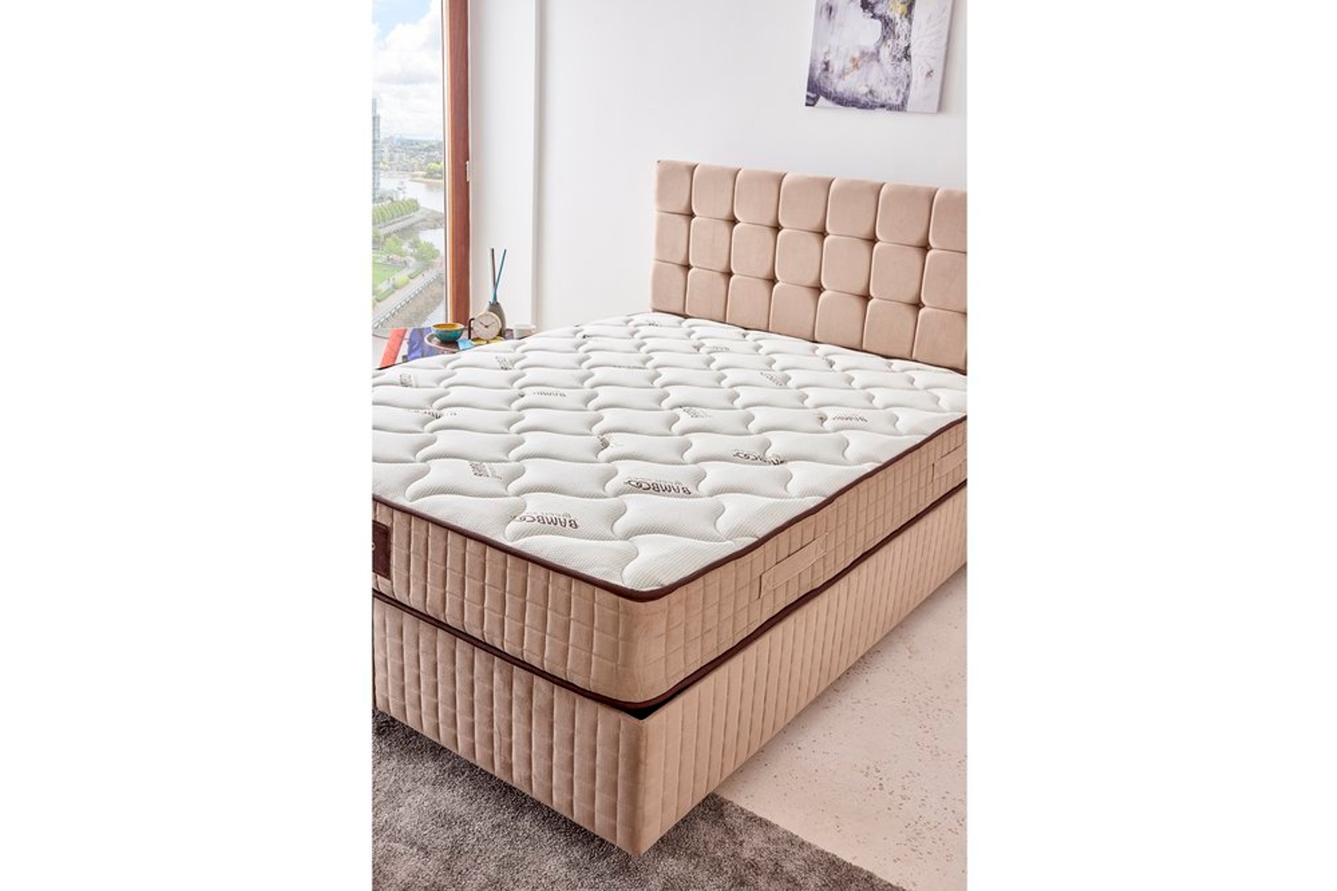 BAMBOO FULL ORTOPEDİK ORTA SERT YATAK 120X200 FİYATI Vivense