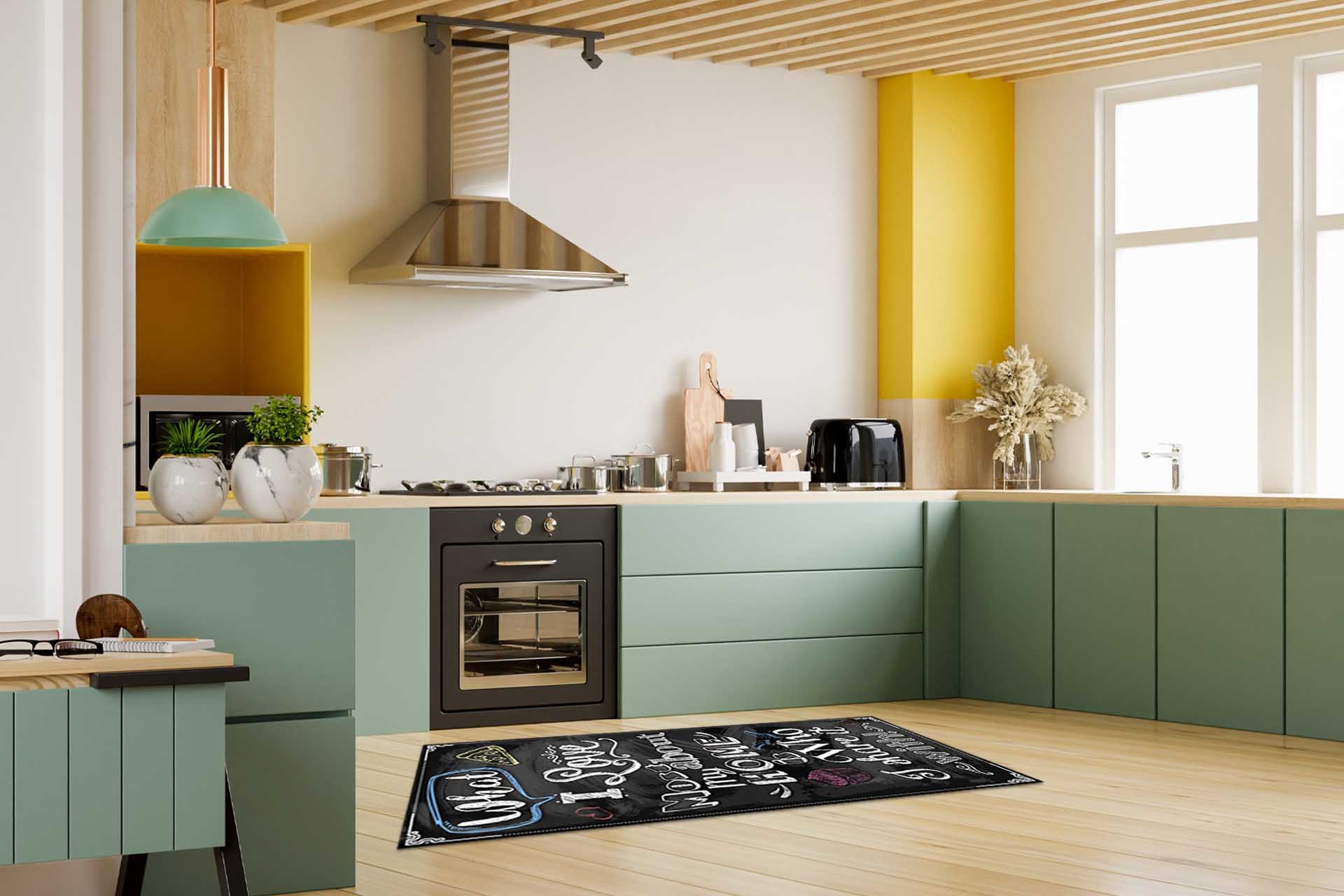 Aida Home Gia Mutfak Halısı- 80X150 -1