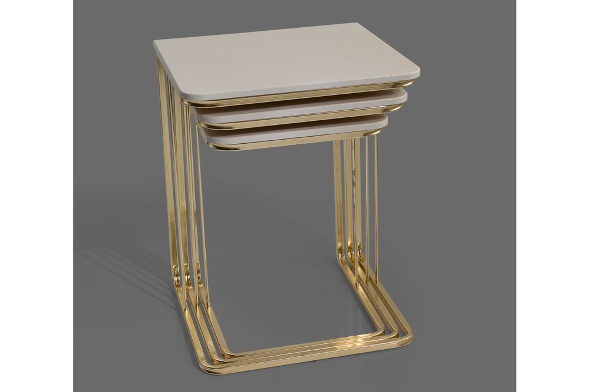 Veys Cora Zettafelset , 3-delig, Creme