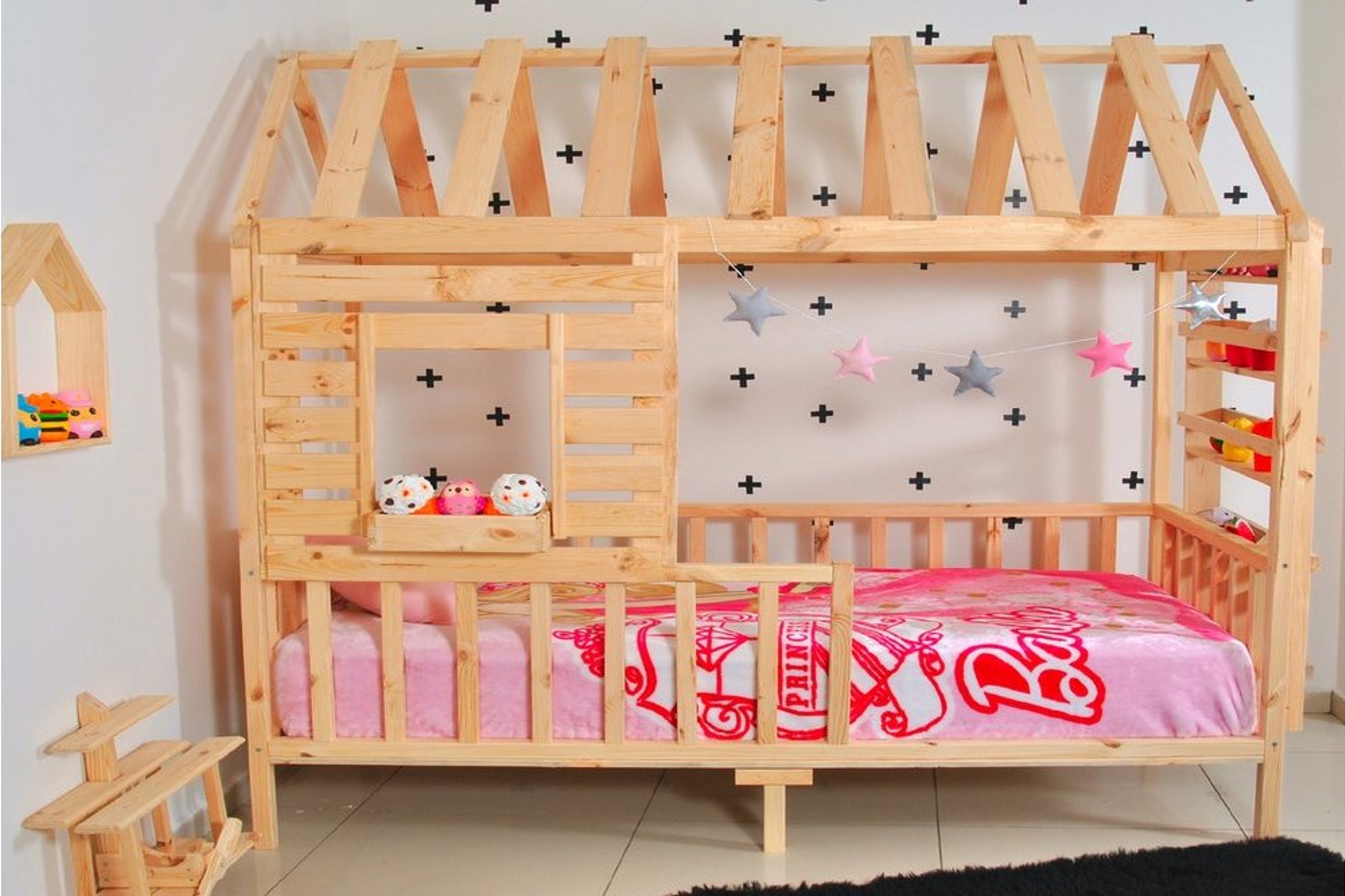 montessori yatak cocuk yatak raf catili dogal cam menekse fiyati vivense