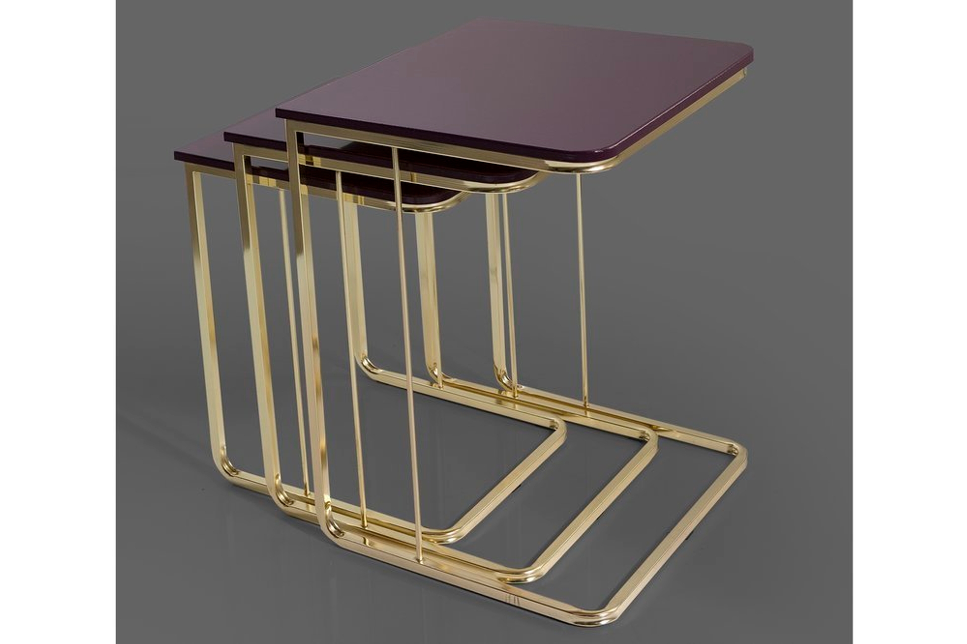 Veys Caroline Zettafelset , 3-delig, Pruim