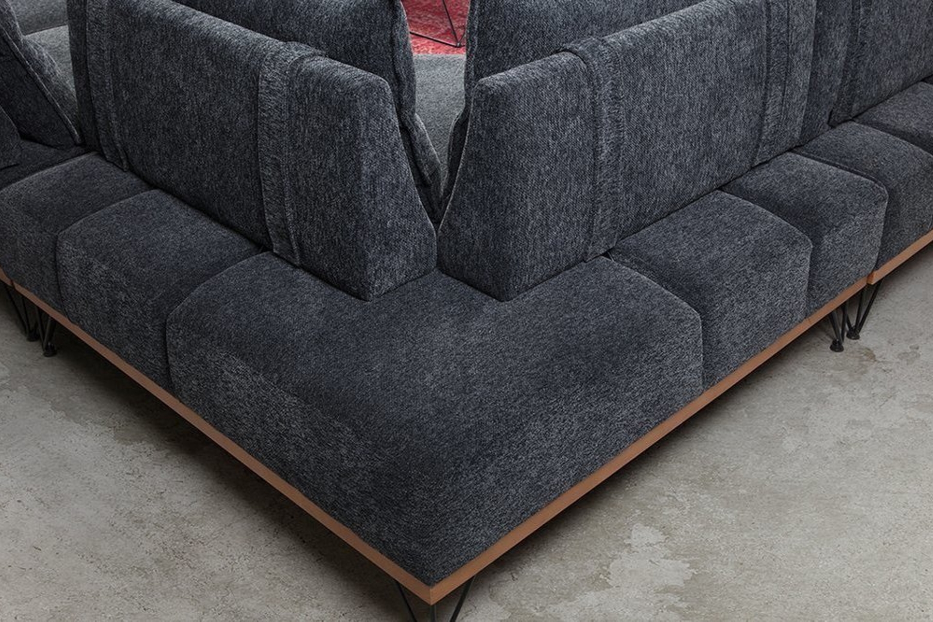 SOFT L KÖŞE KOLTUK, ANTRASİT, SAĞ KÖŞE