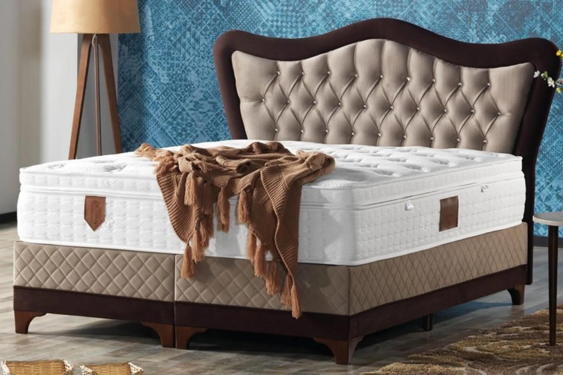 Bedcraft Starlıne Plus Fermuarlı Pedli Ultra Full Yaylı Tek Kişilik Yatak- 100X200 - 1
