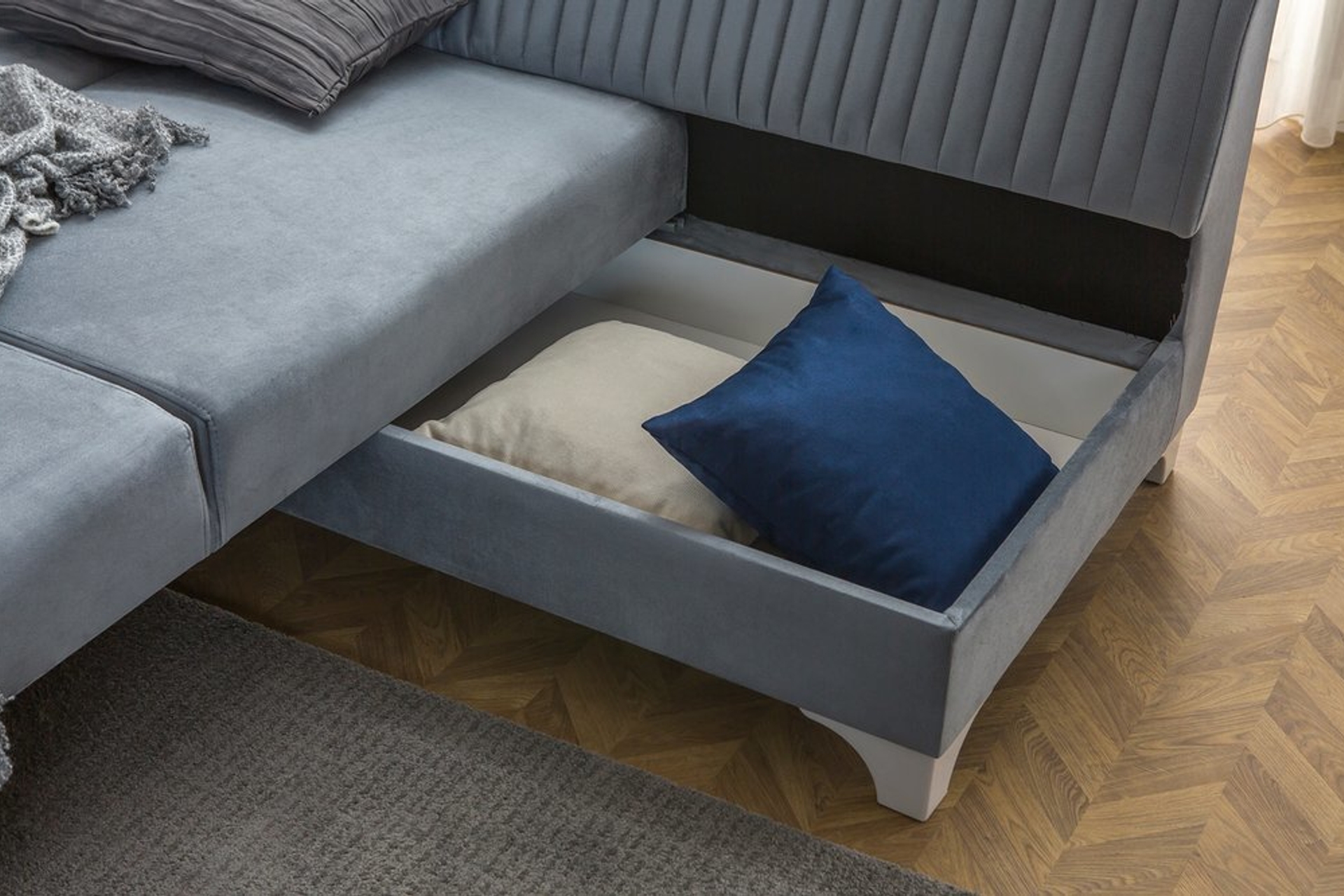 WEST KÖŞE KOLTUK, GRİ