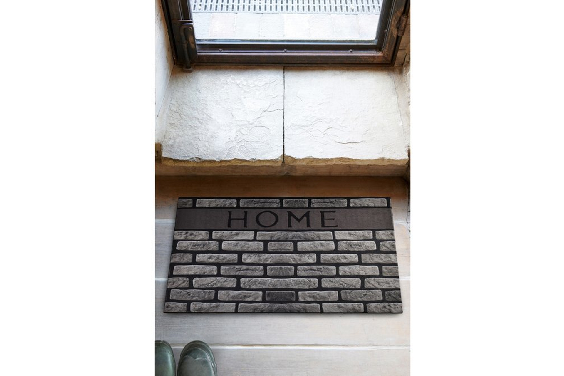 CHİLAİ HOME GREY HOME KAPI PASPASI 45X70 CM