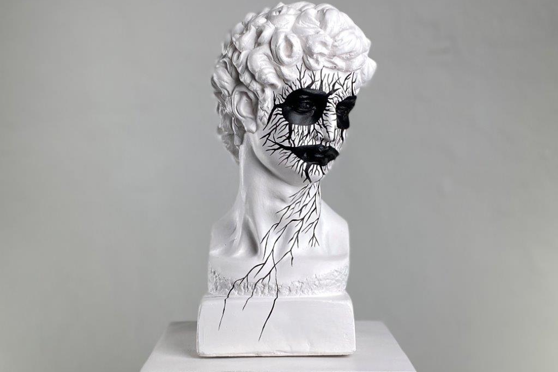 Davıd Dark Sense Pop Art Dekoratif Roma Yunan Heykelleri -1