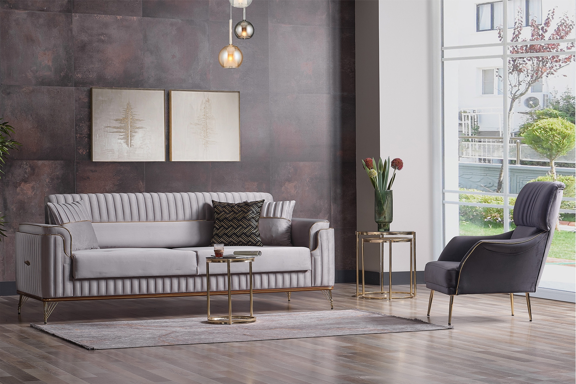 VENDE KOLTUK TAKIMI, GRİ ANTRASİT FİYATI - Vivense