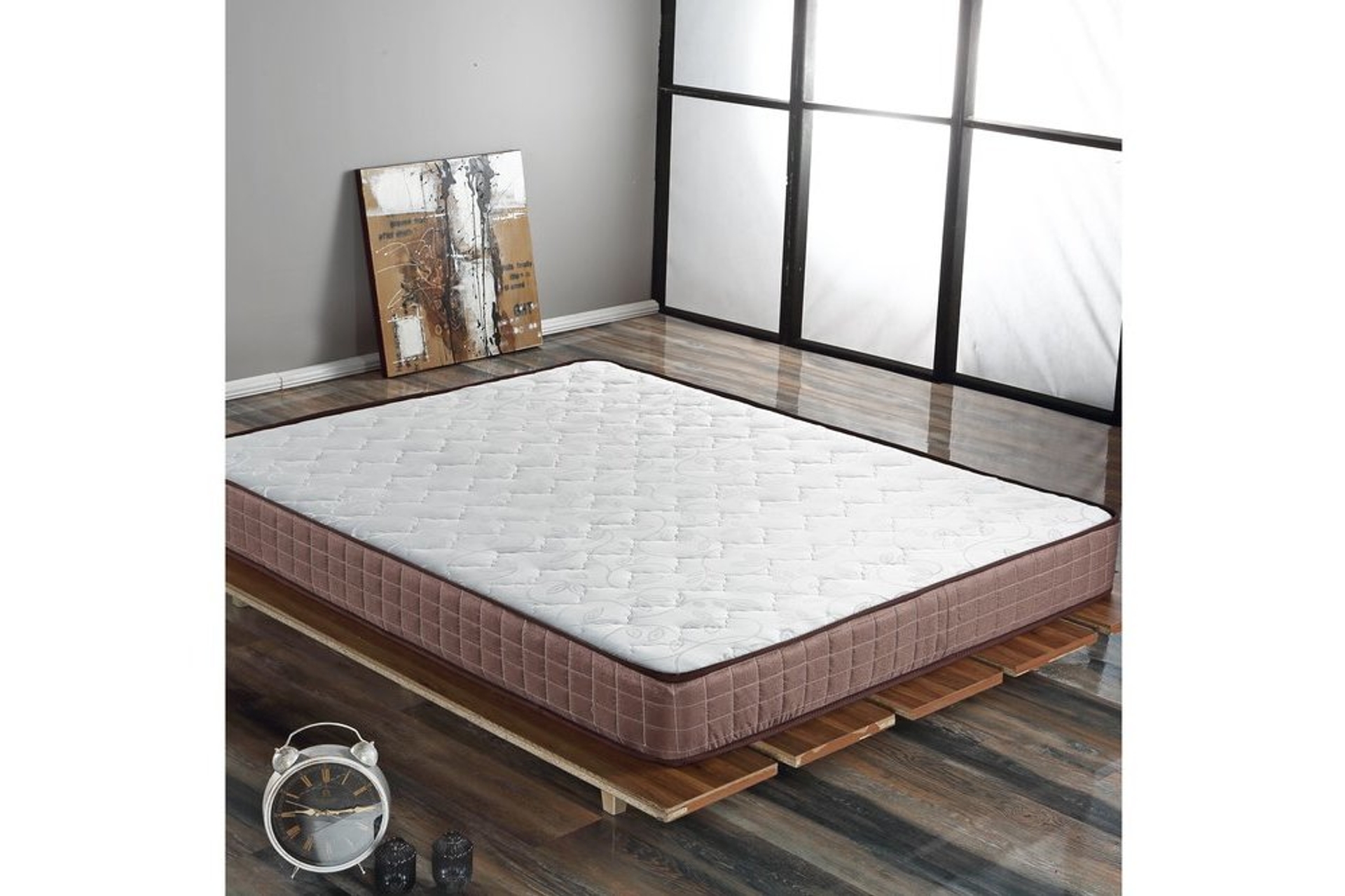 Full Ortopedik Coffee White Yayli Yatak 150 X 200 Fiyati Vivense