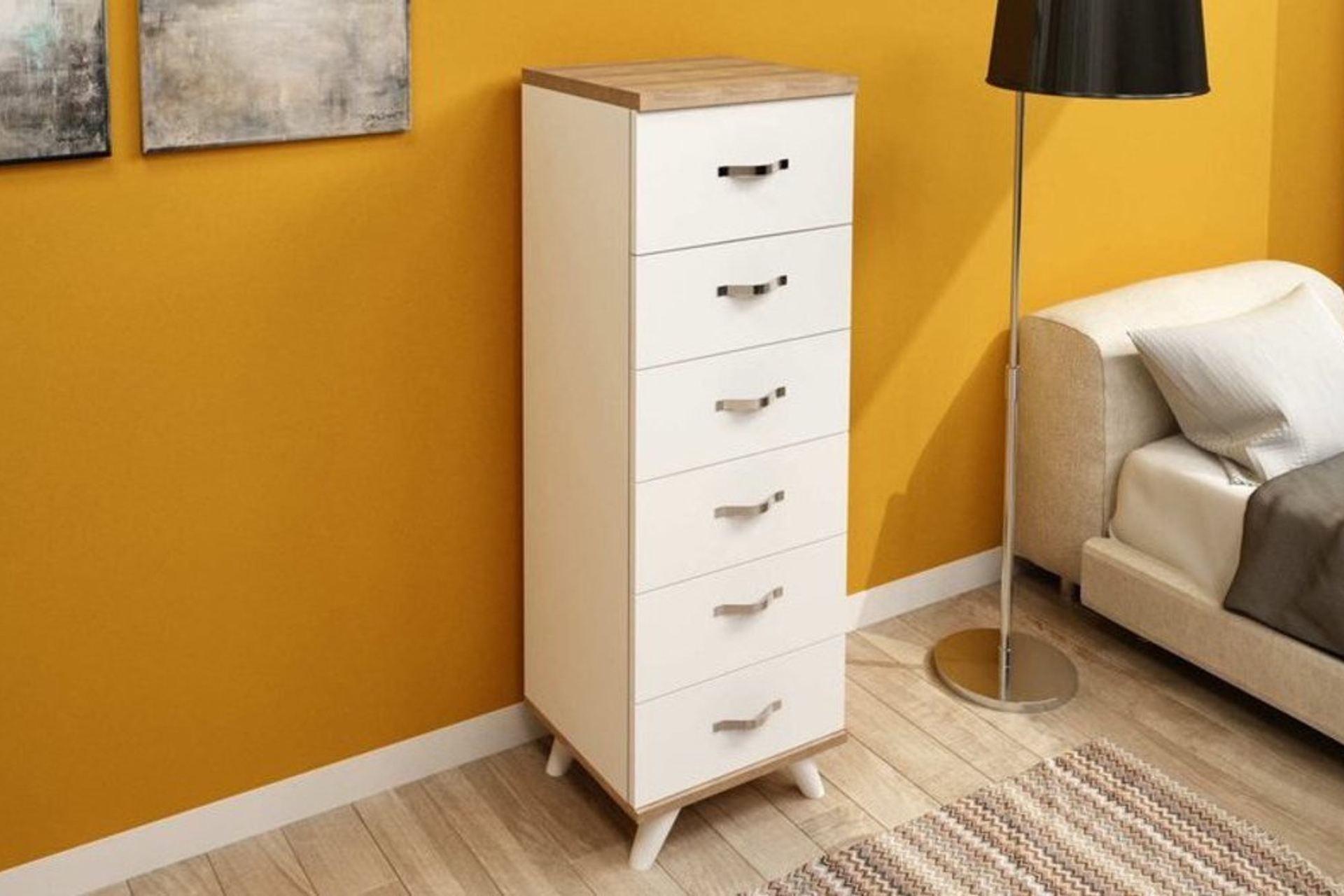 Belinda 6 Cekmeceli Sifonyer Fiyati Vivense