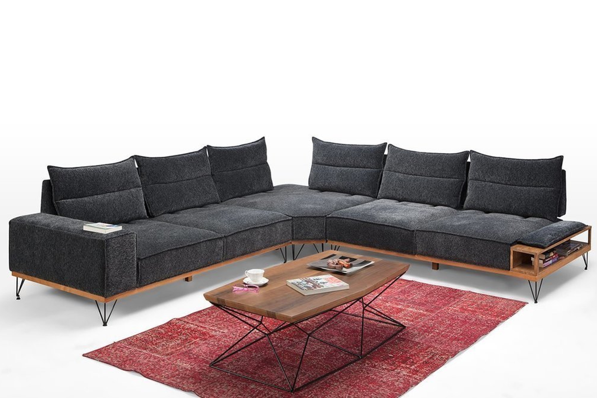 SOFT L KÖŞE KOLTUK, ANTRASİT, SAĞ KÖŞE