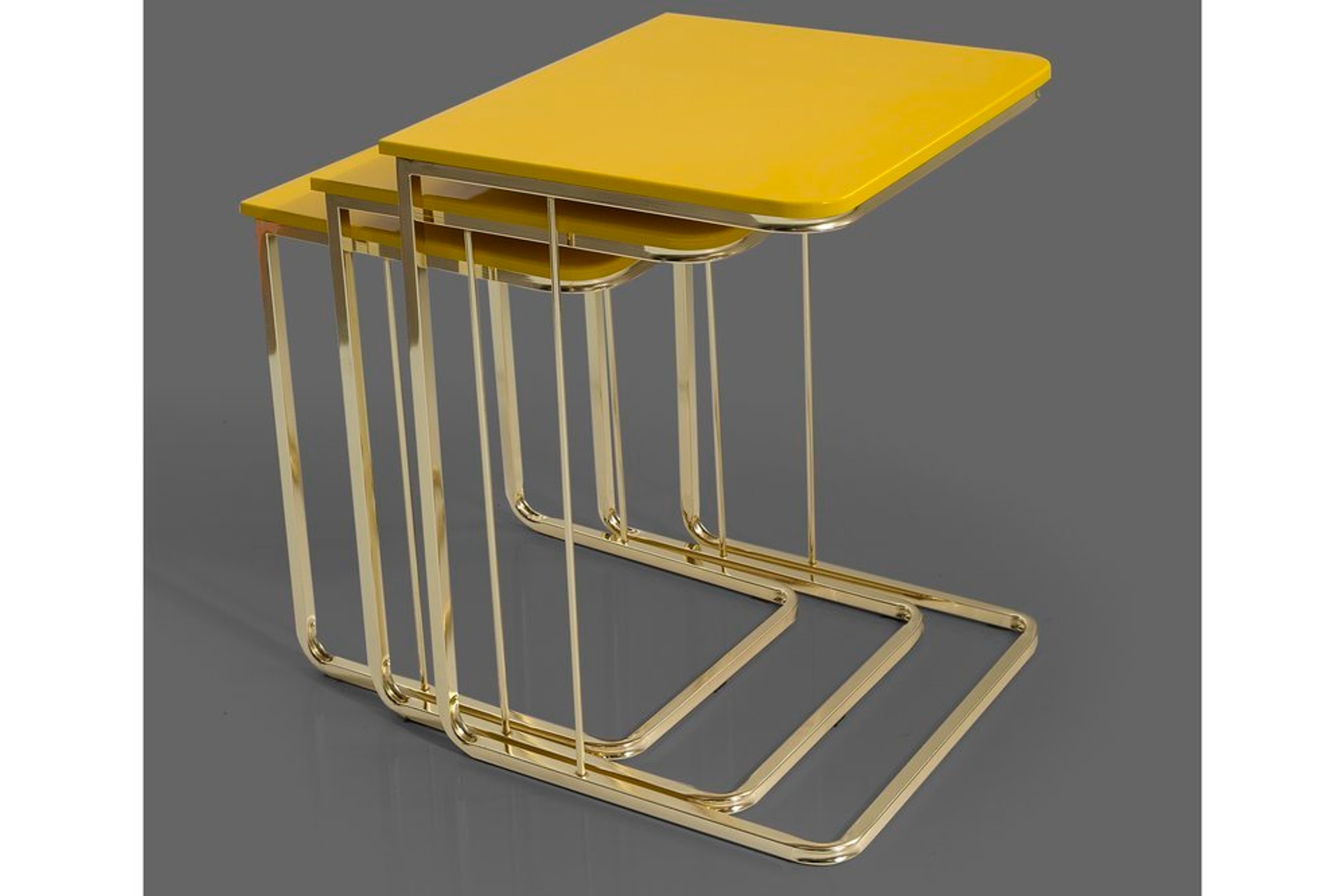 Veys Caroline Zettafelset , 3-delig, Geel