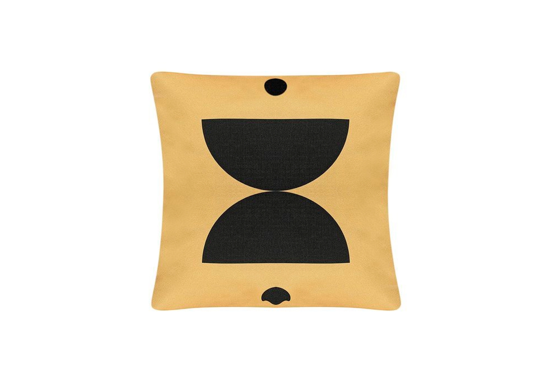 Sui Cushion Cover, 45 x 45 cm, Mustard