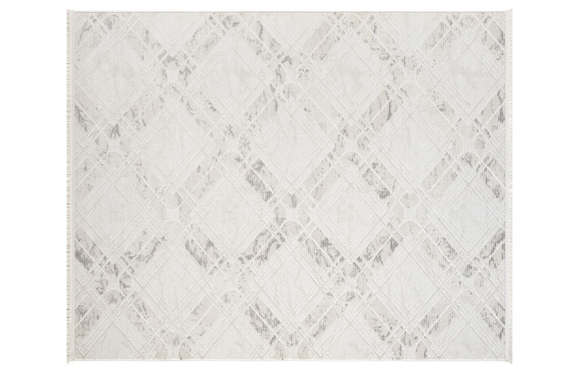 Aspendos Akrilik Dokuma Makine Halısı- 100X450- Gri- 5117 -1