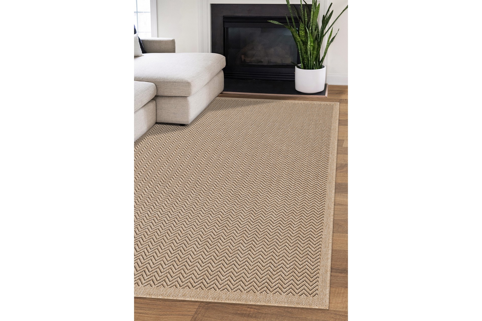 Harmony Jüt Görünümlü Makine Halısı Jn004A- 160X230 -1