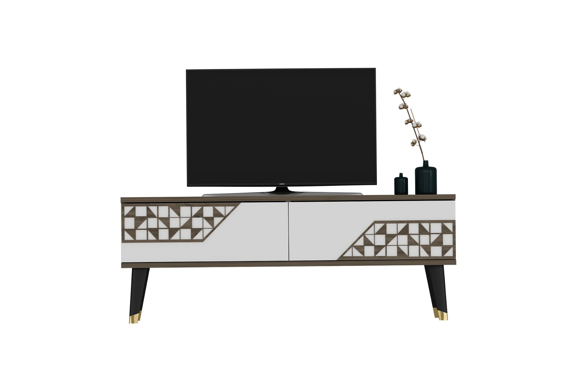 TORONTO TV SEHPASI, 2 KAPAKLI, CEVİZ BEYAZ FİYATI Vivense