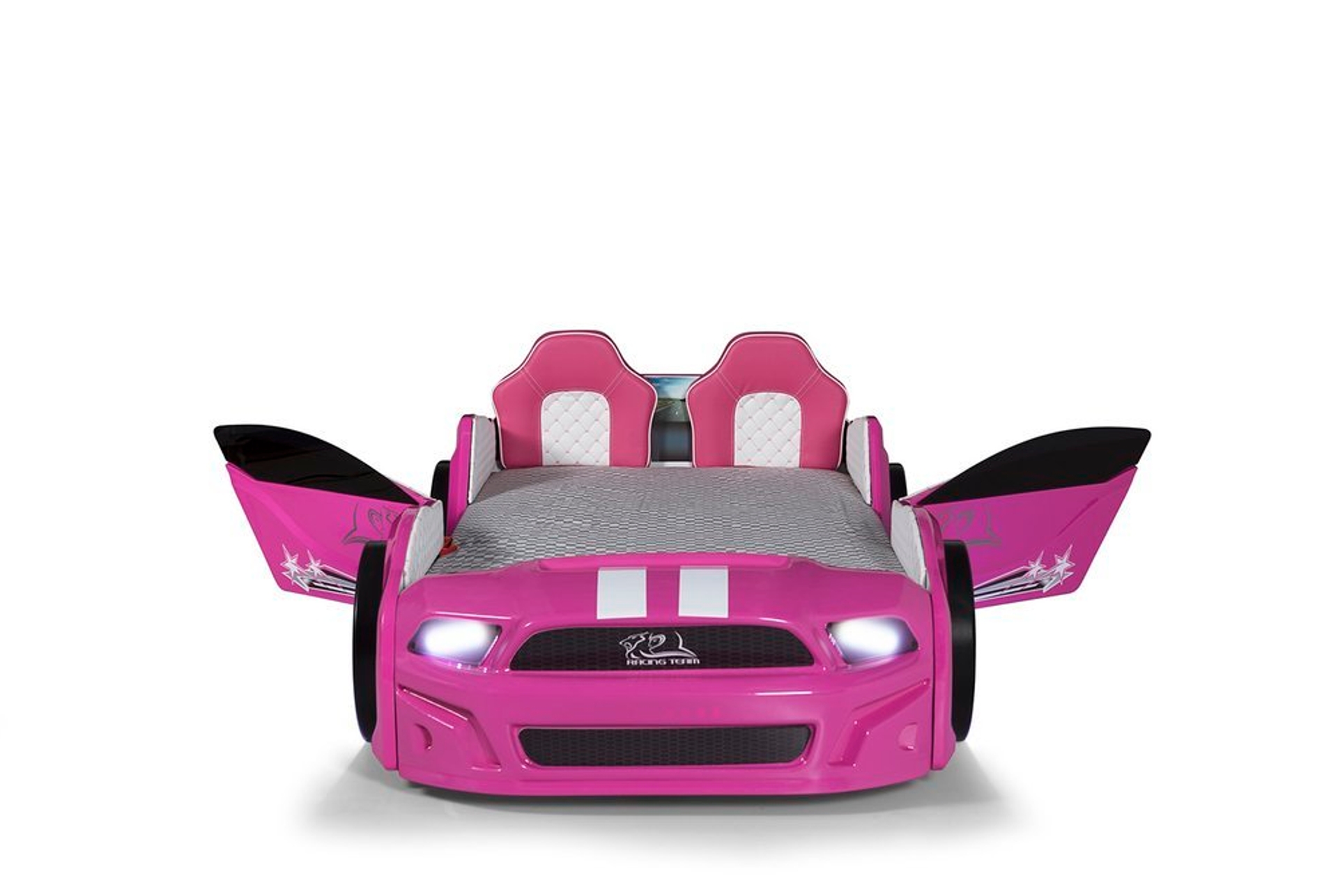 mustang arabali yatak kapilari acilan full ledli pembe fiyati vivense mustang arabali yatak kapilari acilan full ledli pembe fiyati vivense