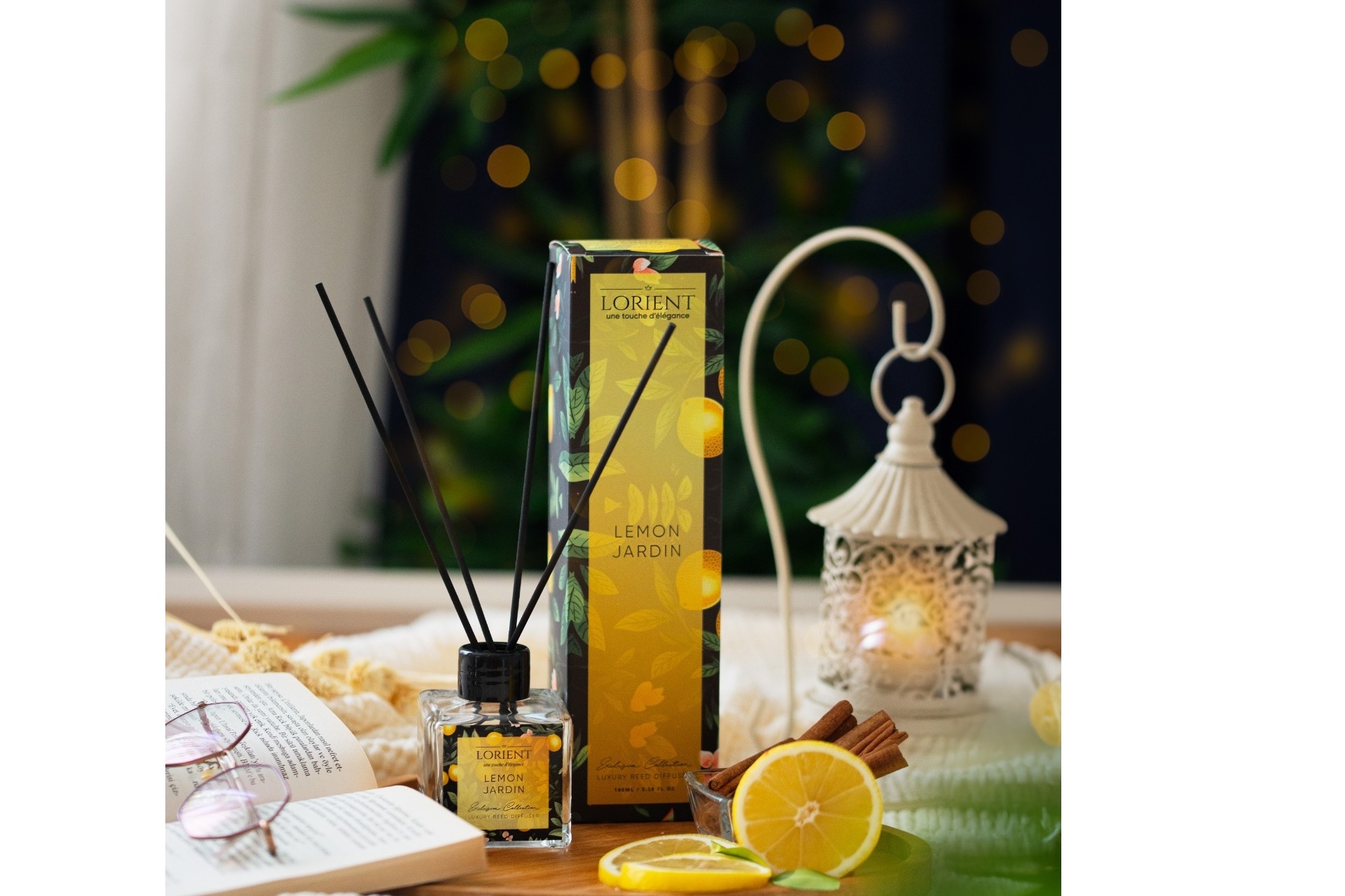 Dfn Home Lorıent Lemon Jardin Çubuklu Oda Kokusu 100 Ml -1