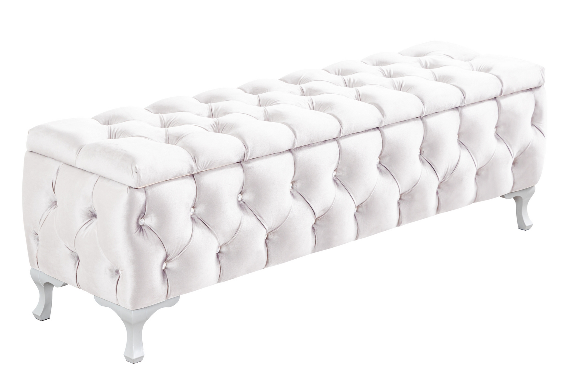 Cappy Bench Yatak Ayak Ucu Pufu Beyaz 90x40x50 Fiyati Vivense