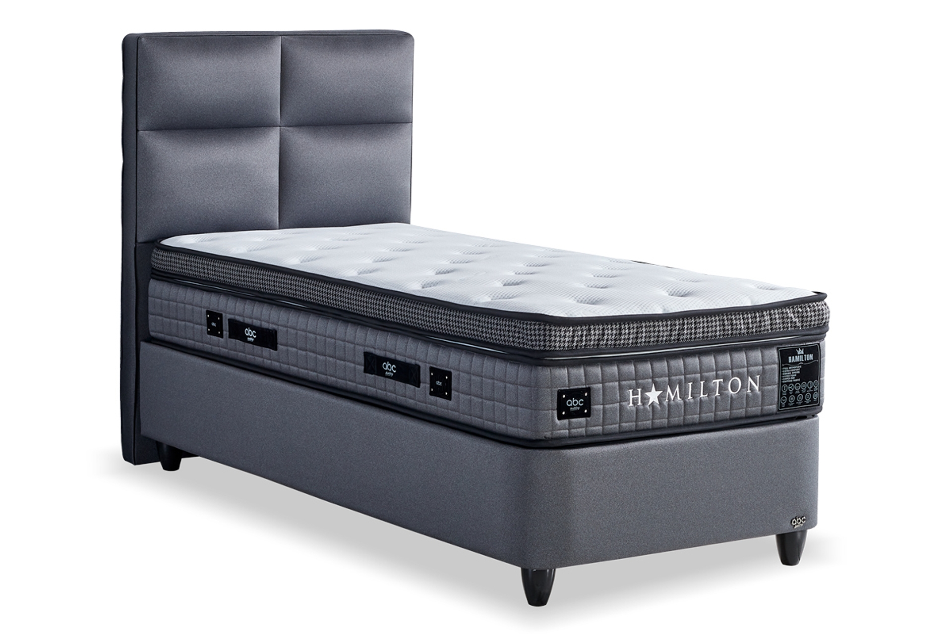 Hamılton Baza Başlık Ve Yatak Takımı- 120X200 - 1