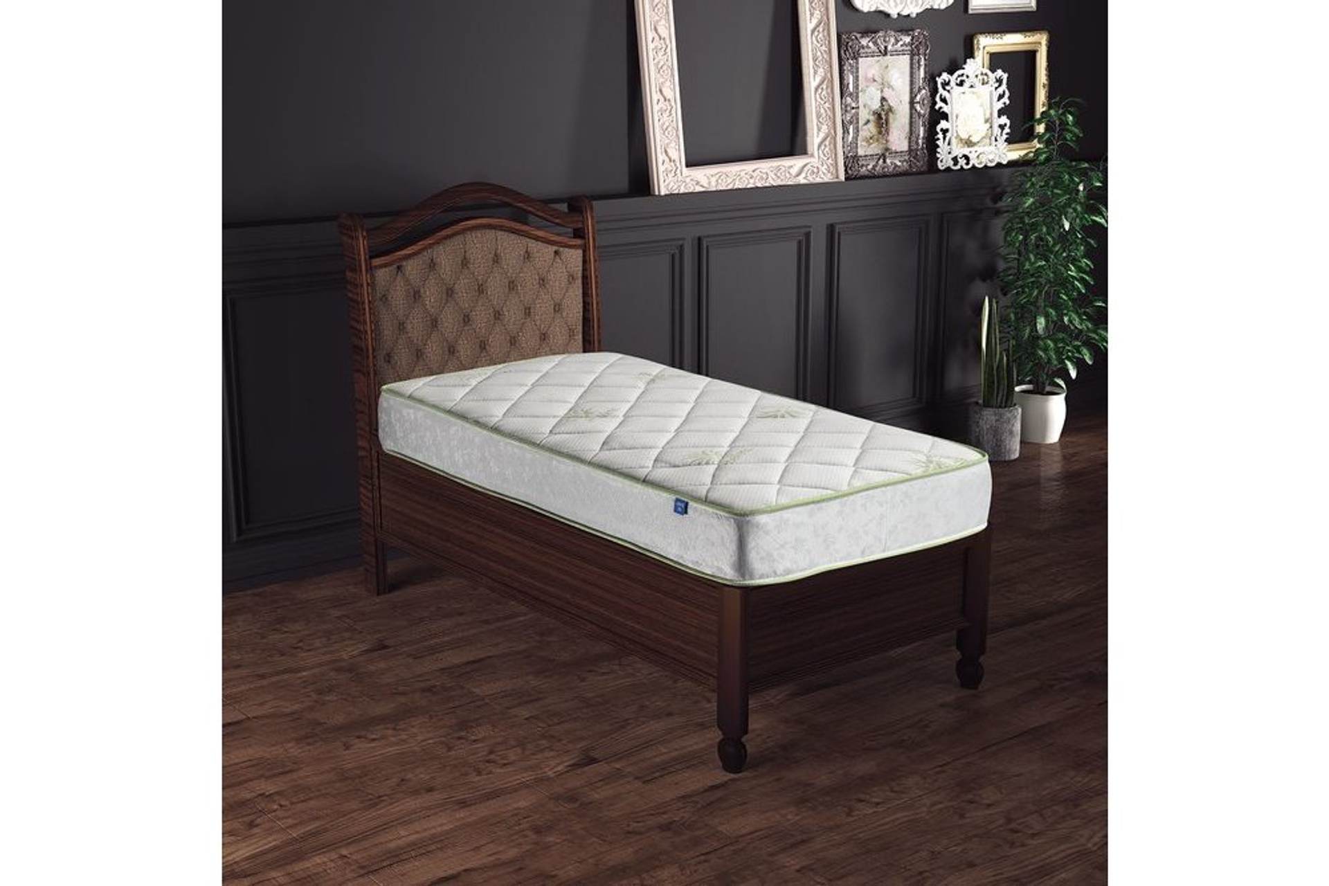 Alovera Kumasli Ortopedik Yayli Yatak 60x120 Bebek Yatagi Fiyati Vivense