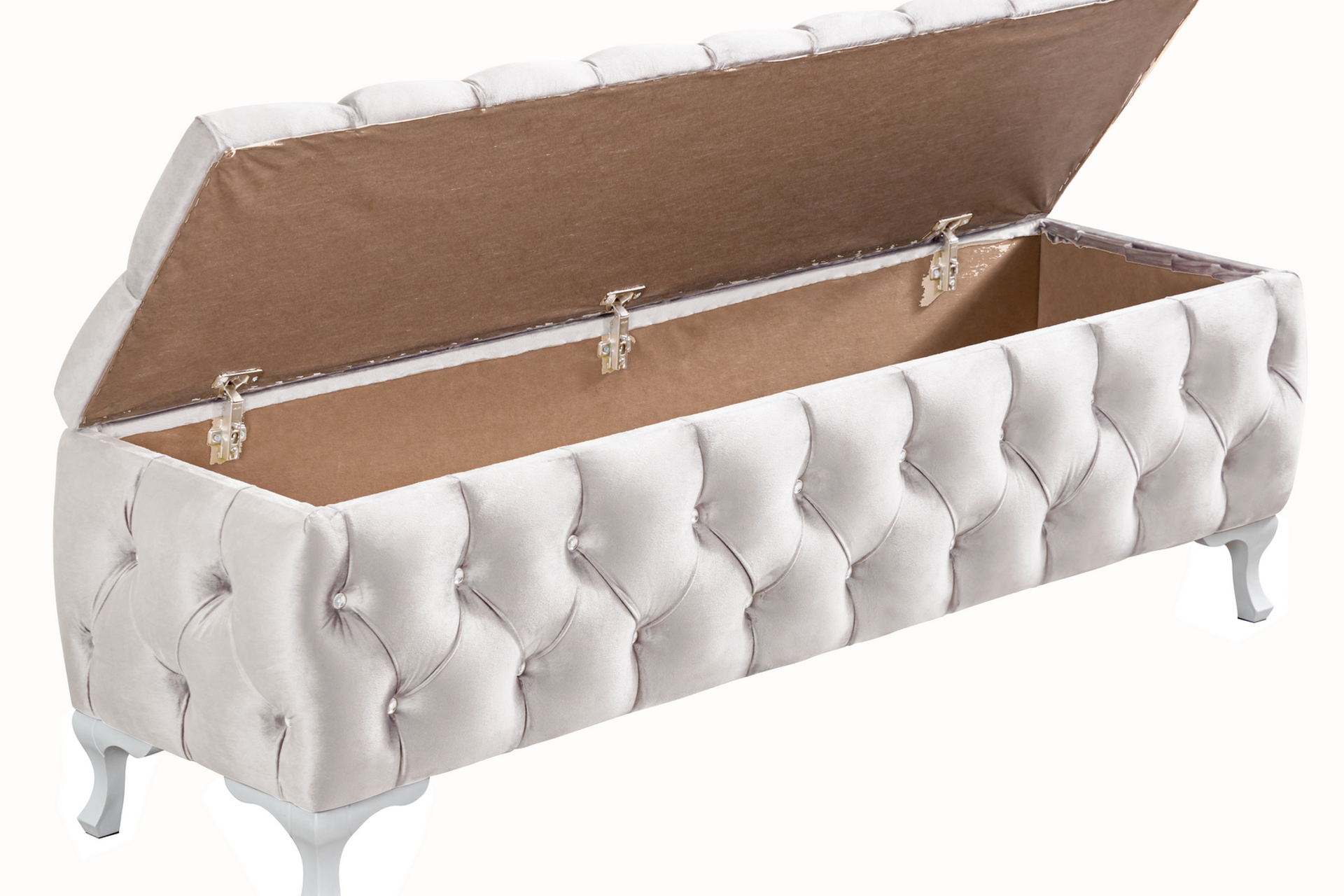 Cappy Bench Yatak Ayak Ucu Pufu Krem 180x40x50 Fiyati Vivense