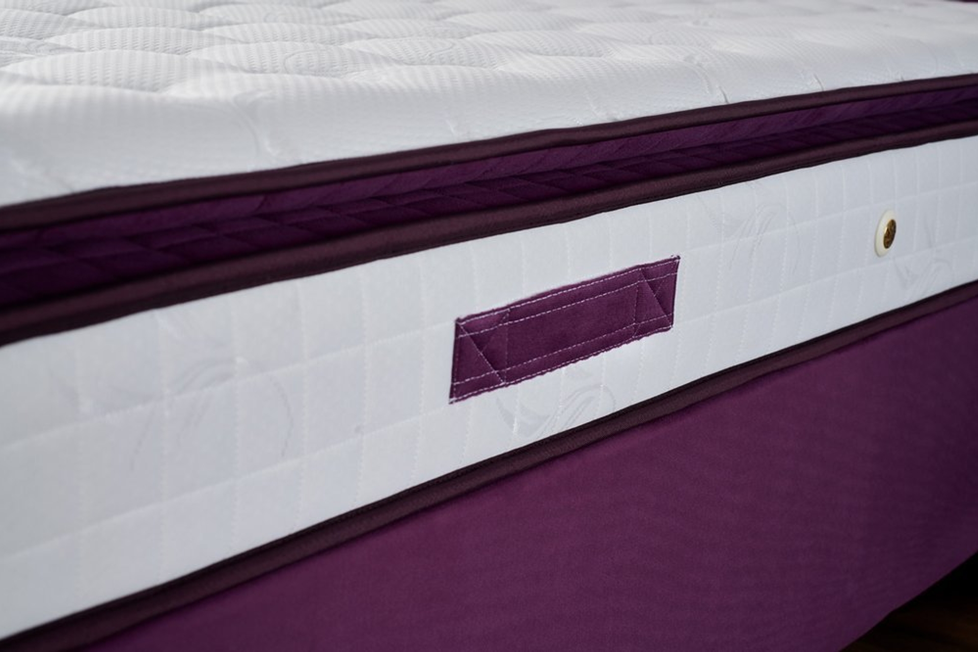 NİRON PURPLE YATAK PEDLİ FULL ORTOPEDİK ORTA SERT YATAK