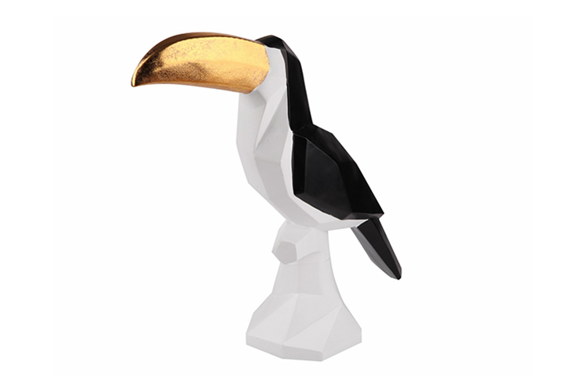 Tukan Gartenstatue – 29 Cm Hoch, Aus Kunstharz, Für Baum & Garten-Deko