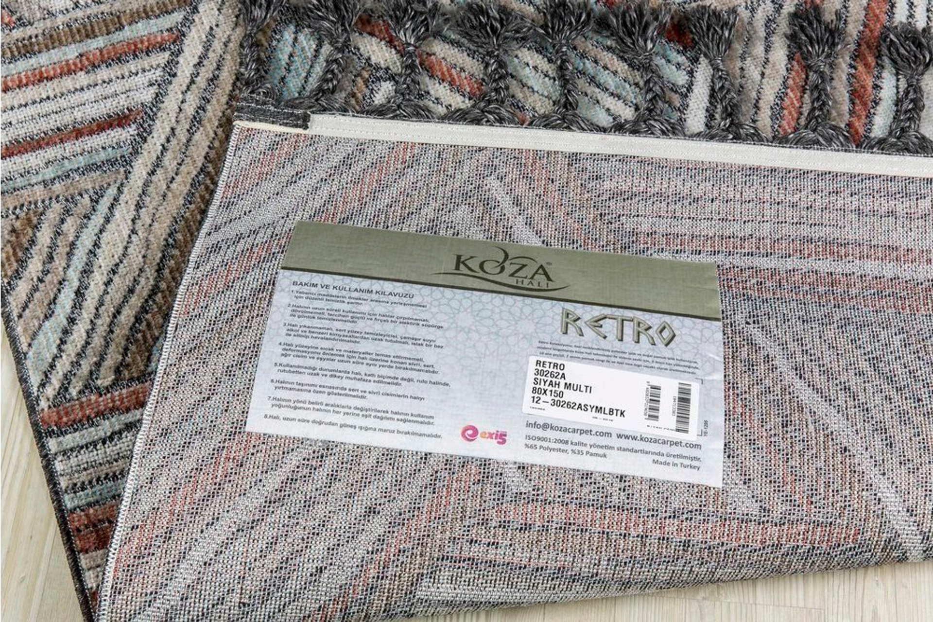 Retro Multi Kilim 30262a 80x150 Fiyati Vivense