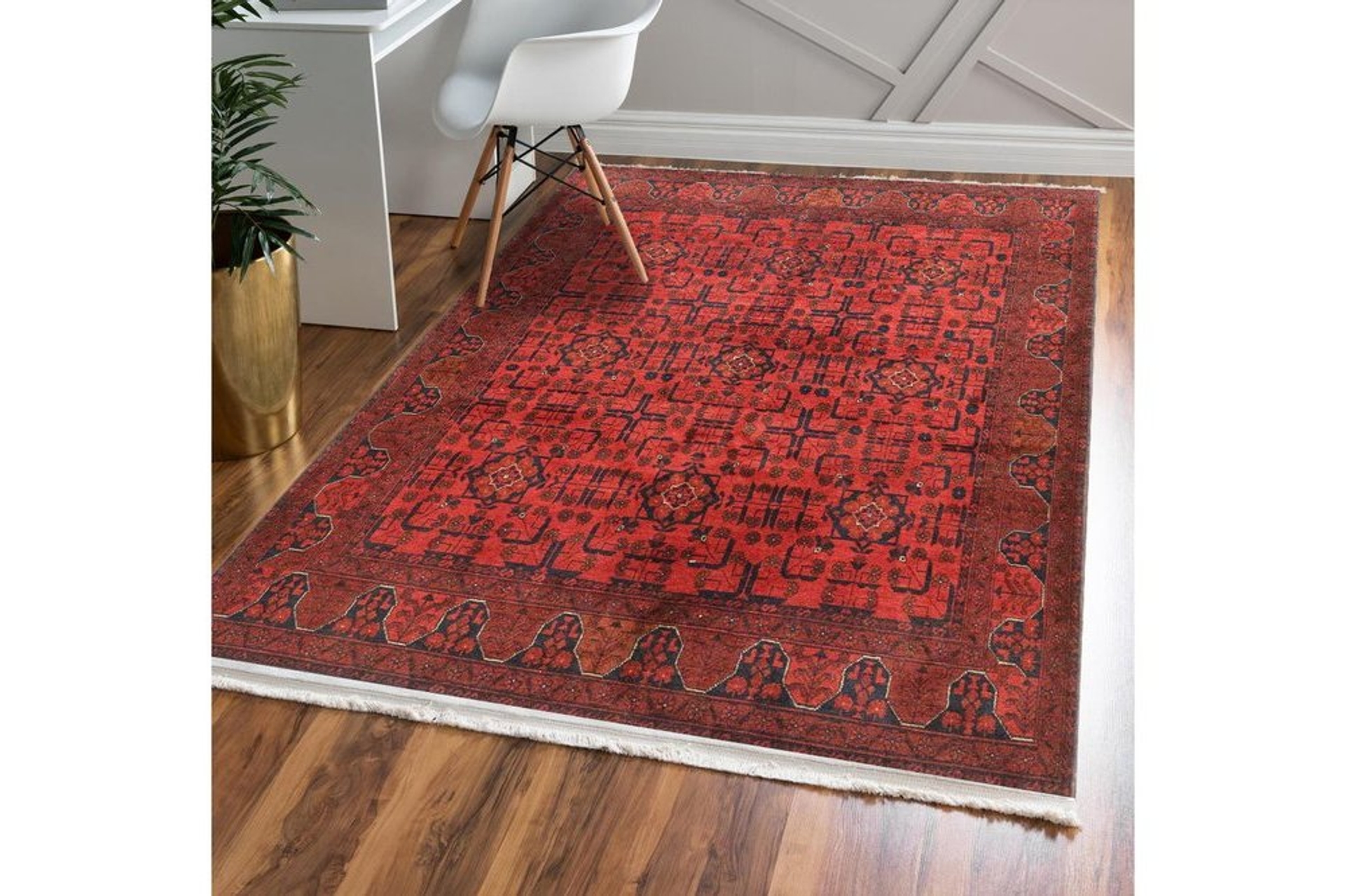 Markaev Kırmızı Klasik Kilim 027 80X300 -1