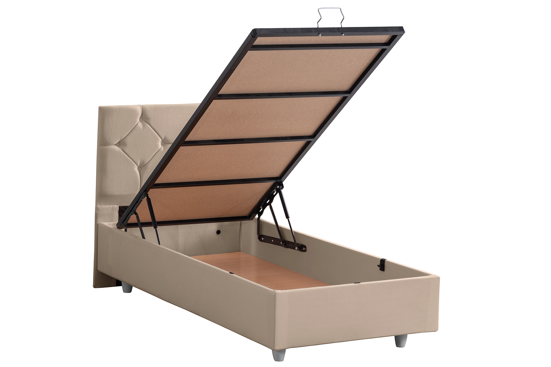 Glamis Baza Ve Başlık Seti- Bej- 120X200 -1