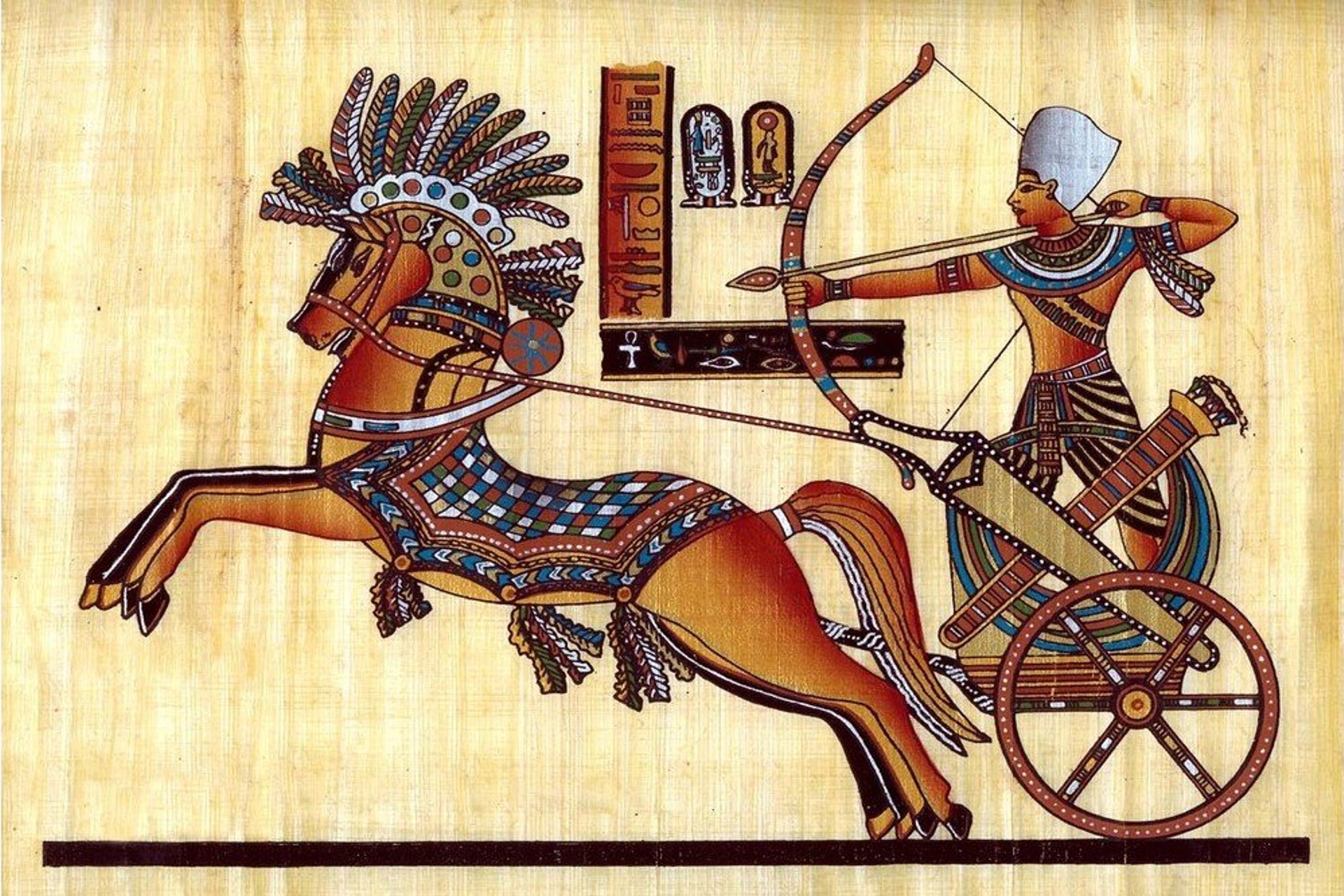 EGYPT DEKORATİF DEV BOYUT CANVAS TABLO 100X150 CM