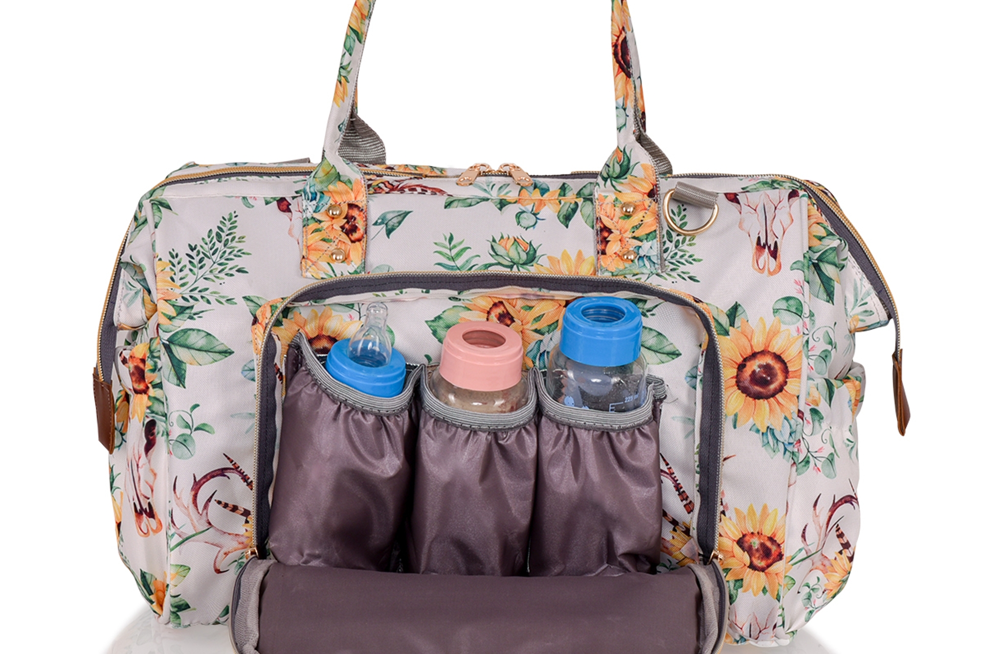 LAL BABY PAPATYA OMUZ ASKILI ANNE BEBEK BAKIM ÇANTASI