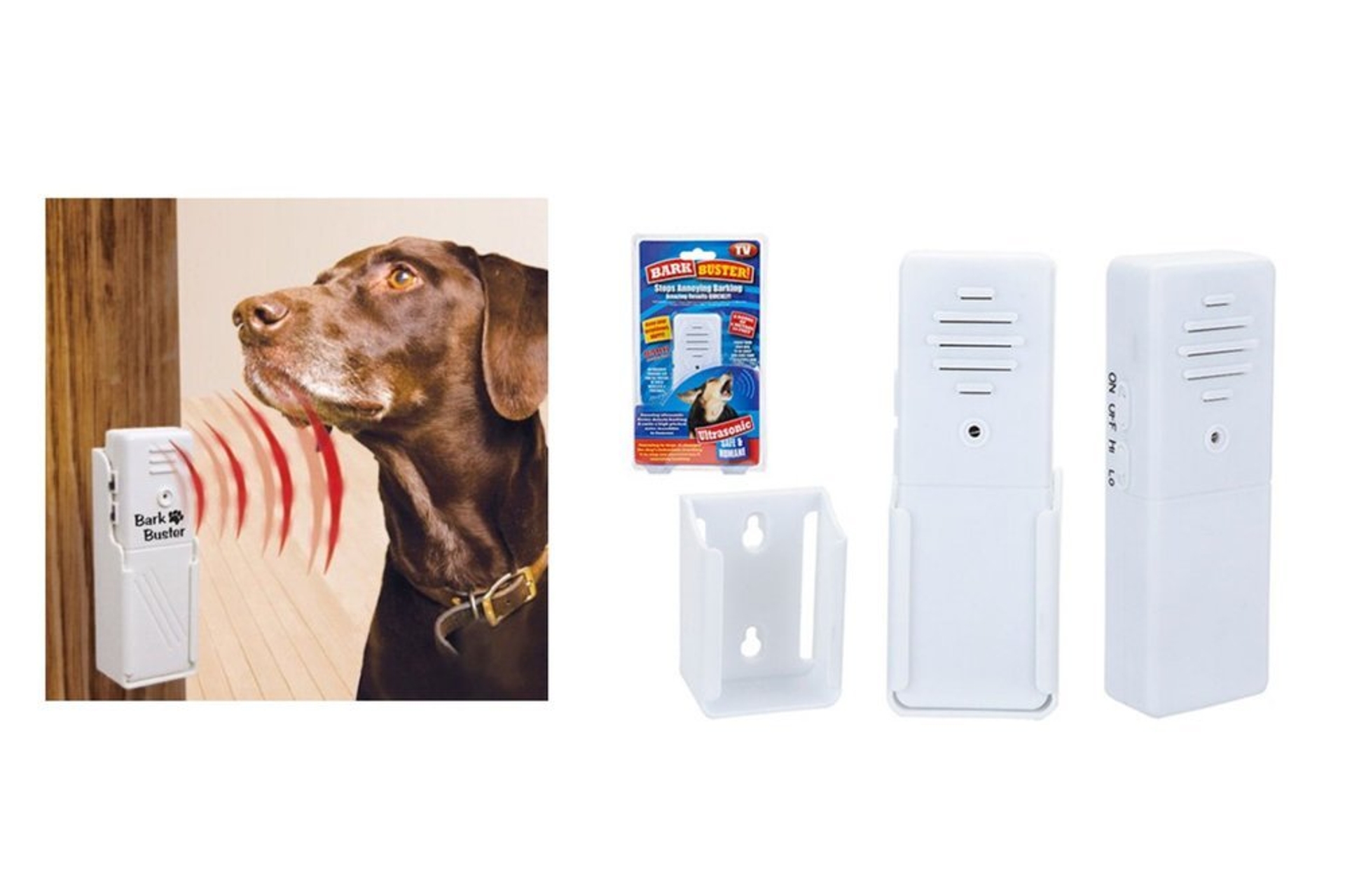 KÖPEK EĞİTİCİ KOVUCU UZAKLASTIRICI ULTRASONİK SES YAYICI CİHAZ 12X4X3