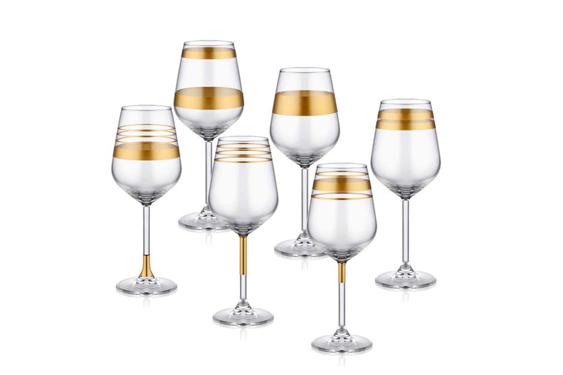 RCR - Adagio - Champagneglazen - 18 cl - Set van 6 - Kristalglas