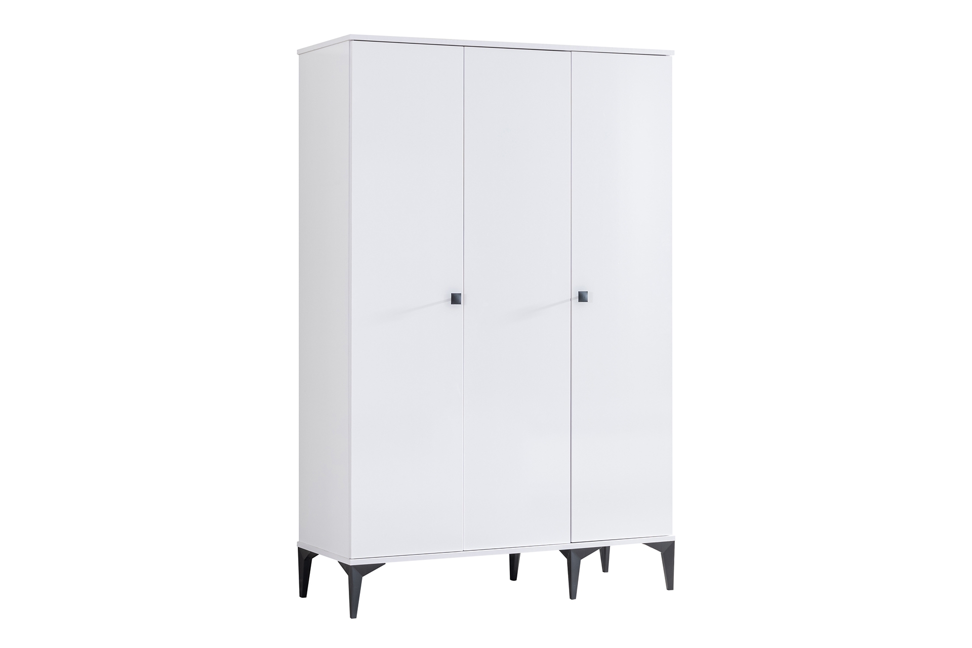White Gardırop- 3 Kapılı- Beyaz -1