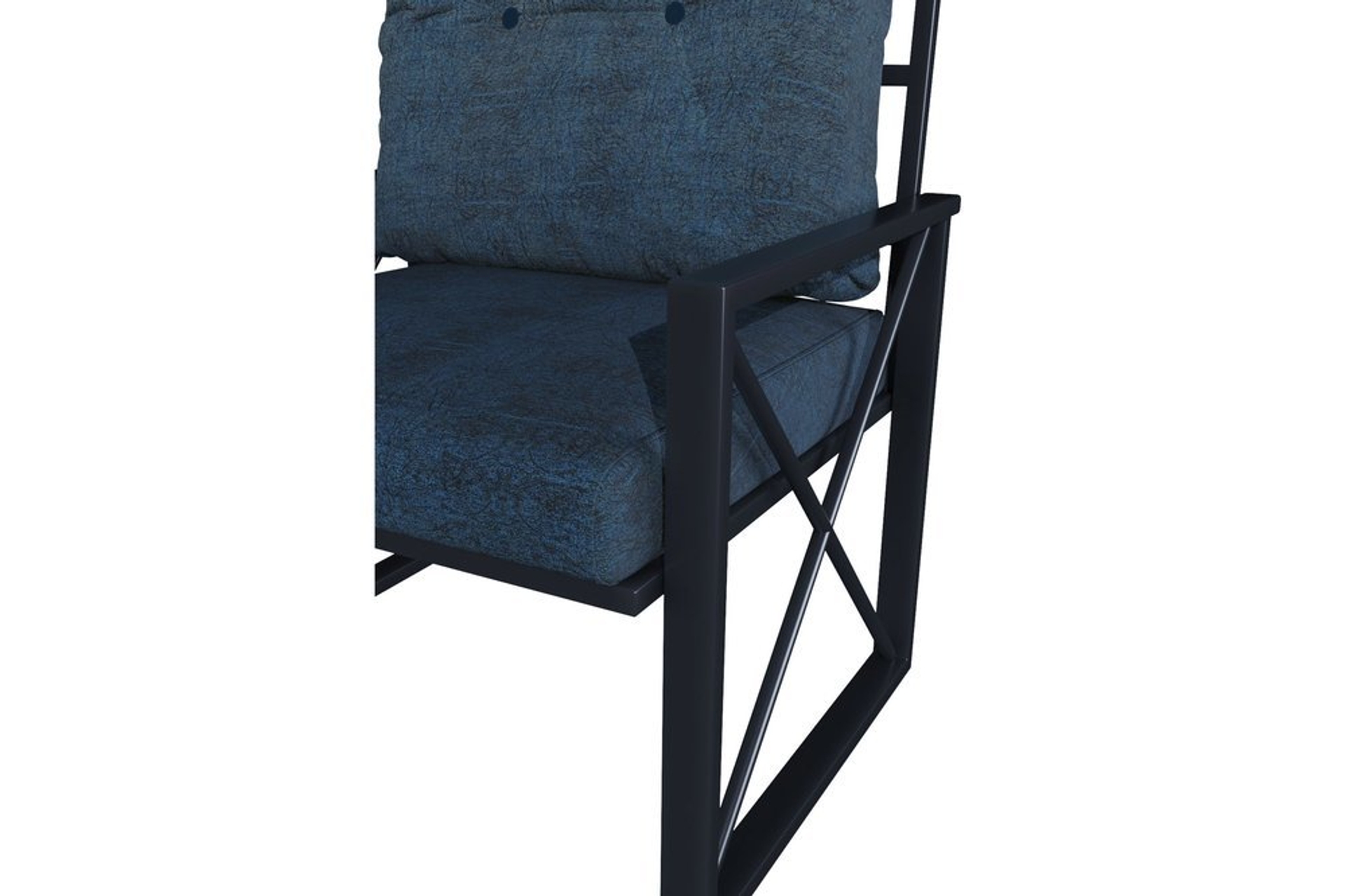 ZUESSE DİZAYN BAHÇE MOBİLYASI KOLTUK TAKIMI LACİVERT FİYATI Vivense