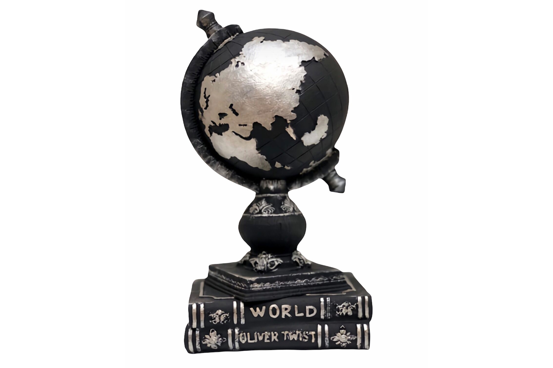 Boek Wereld Object, Zilver en Zwart