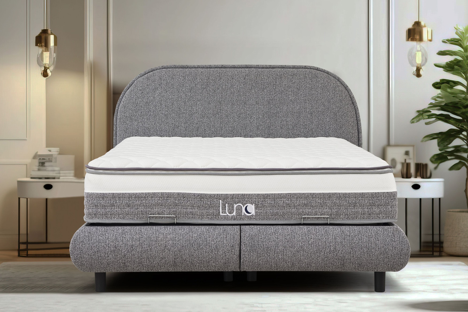 Luna Circa Baza Başlık Seti- 150X200 -1